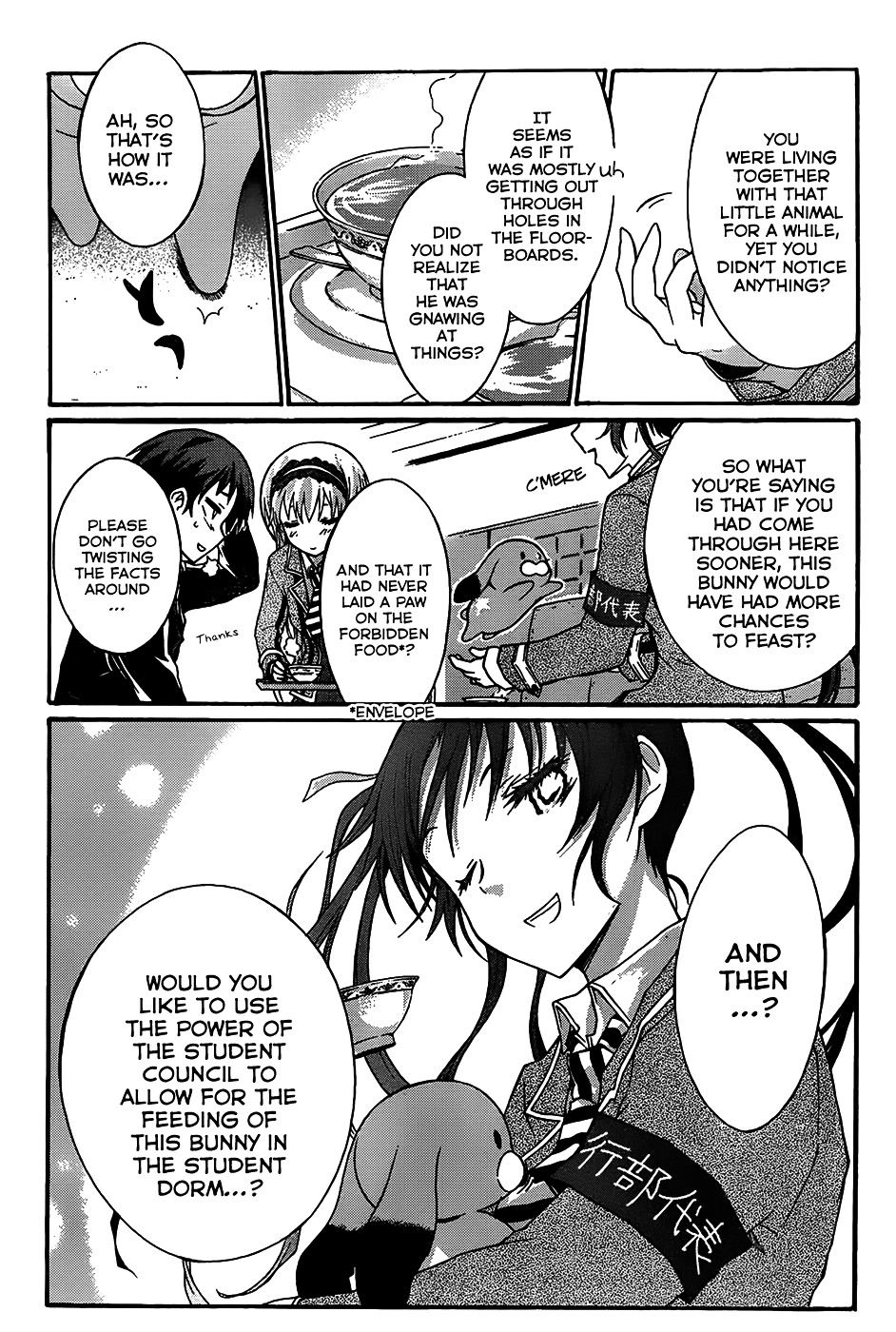 Seitokai Tantei Kirika Chapter 2 page 24 - Chapter 2 : File 03: Warriors (File 02 but SS mag had a misprint)