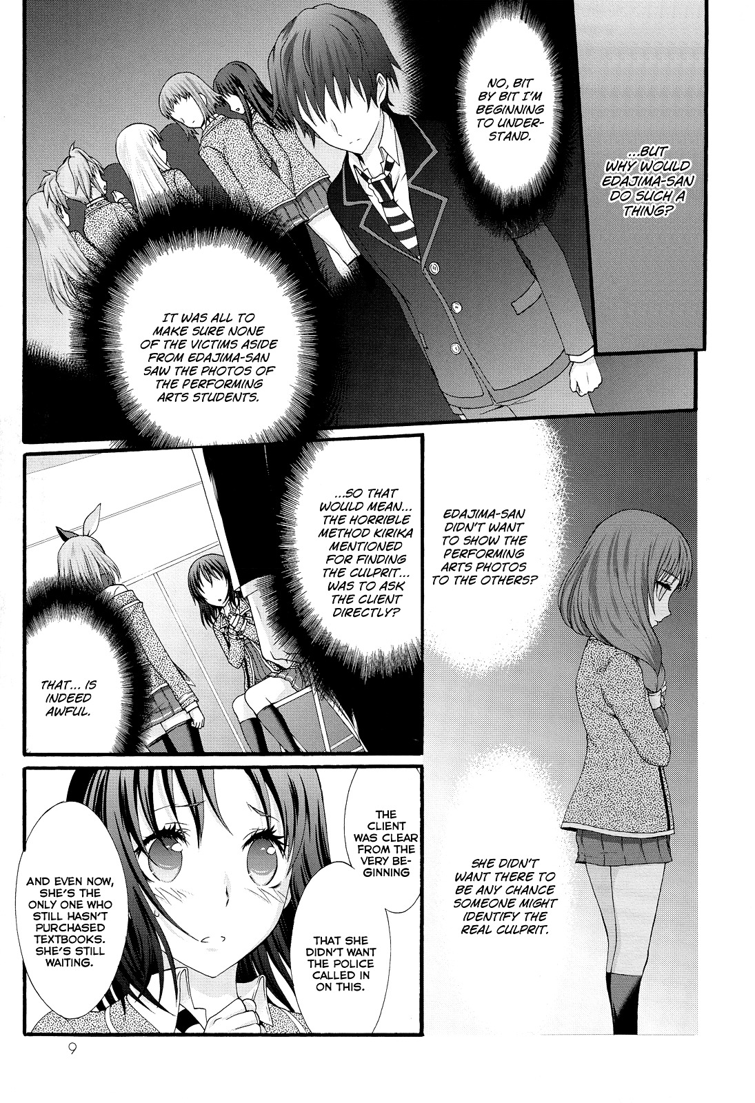 Seitokai Tantei Kirika Chapter 20 page 11 - Chapter 20 : Gratitude