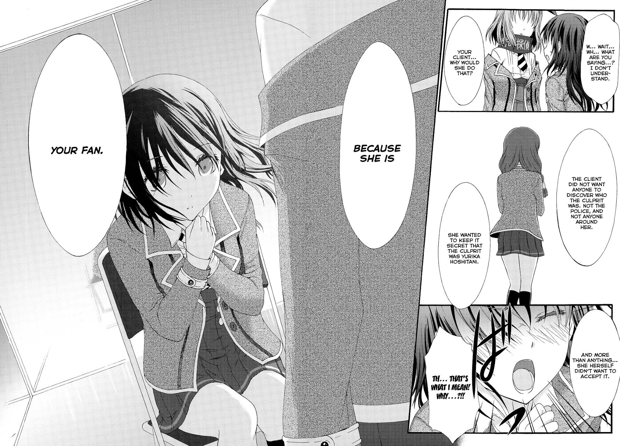 Seitokai Tantei Kirika Chapter 20 page 12 - Chapter 20 : Gratitude