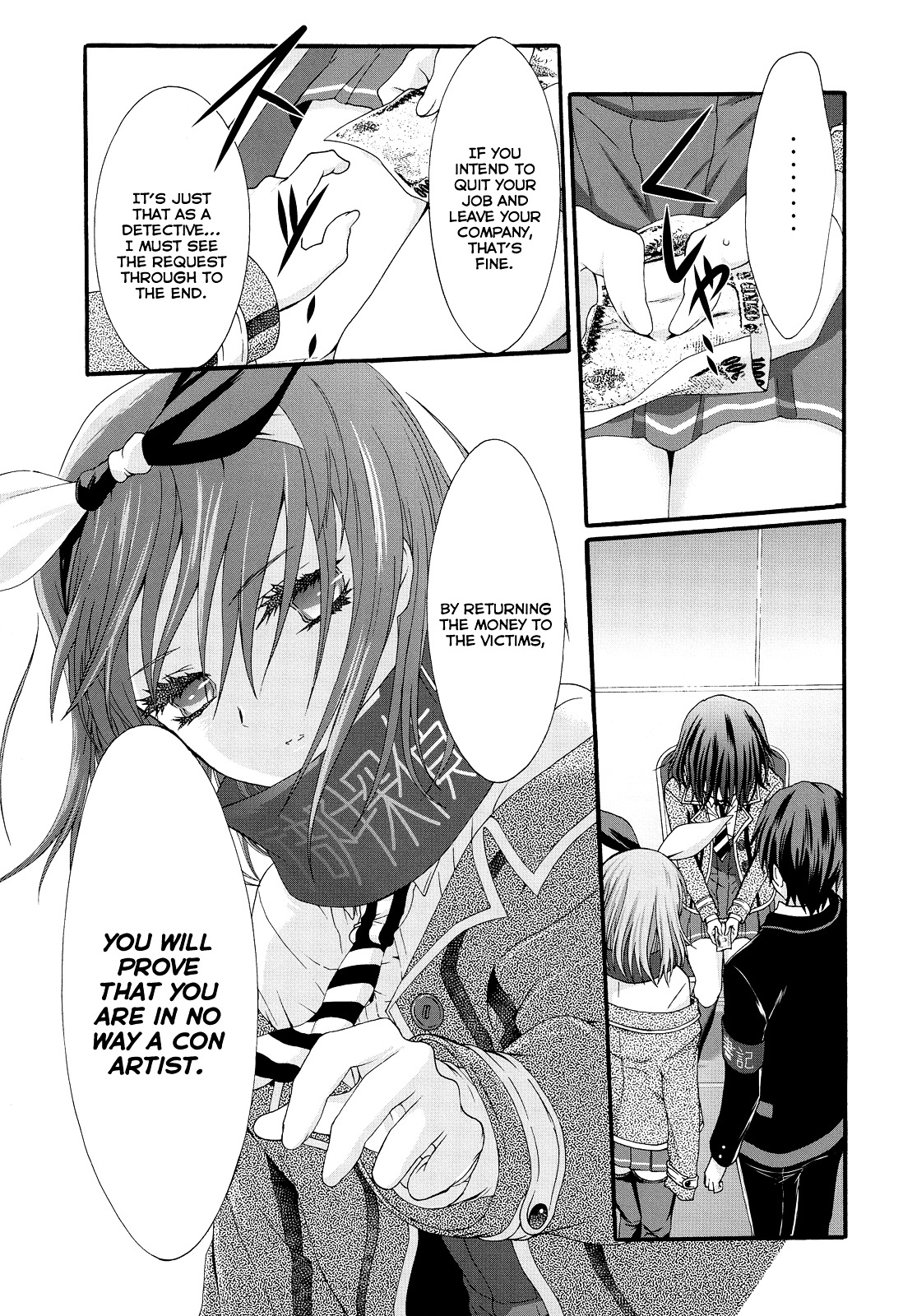 Seitokai Tantei Kirika Chapter 20 page 14 - Chapter 20 : Gratitude