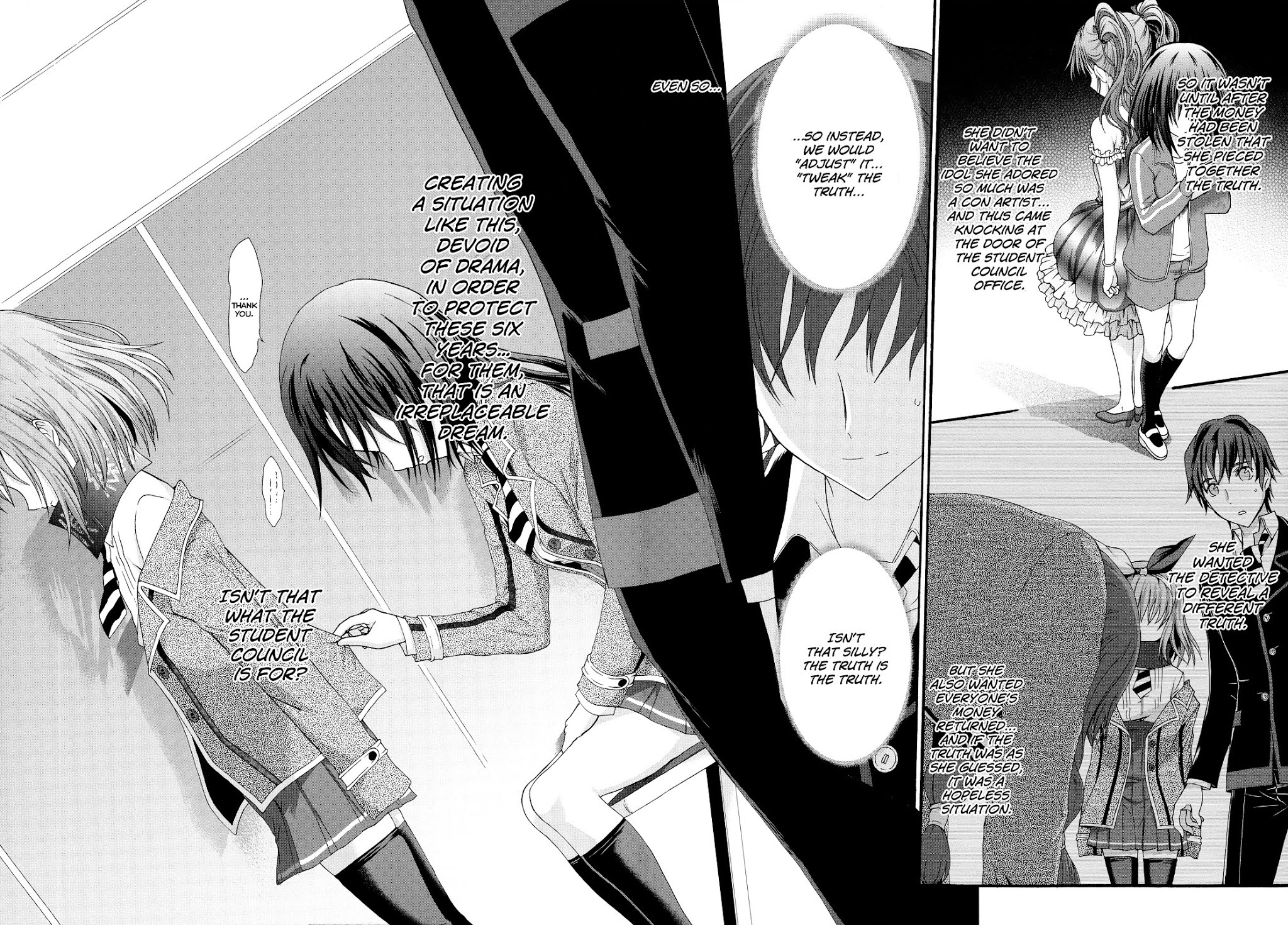Seitokai Tantei Kirika Chapter 20 page 17 - Chapter 20 : Gratitude