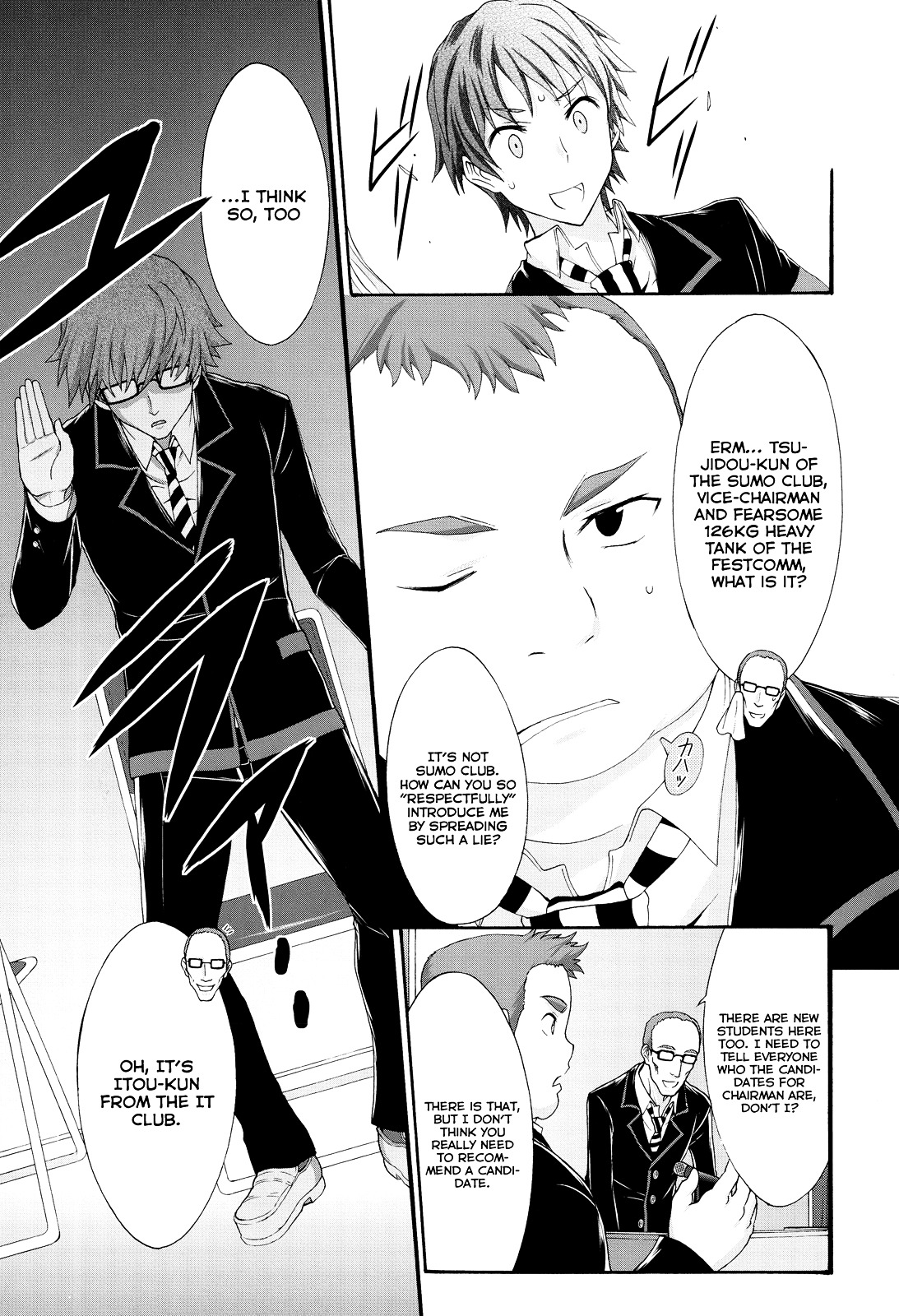 Seitokai Tantei Kirika Chapter 21 page 12 - Chapter 21 : Candidates