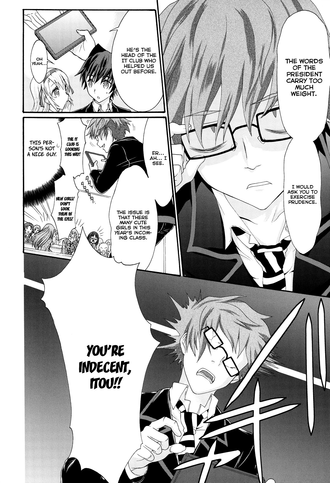 Seitokai Tantei Kirika Chapter 21 page 13 - Chapter 21 : Candidates