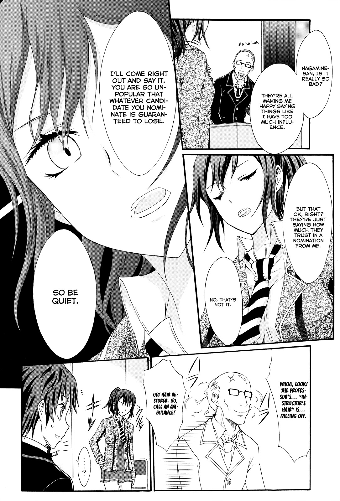Seitokai Tantei Kirika Chapter 21 page 15 - Chapter 21 : Candidates