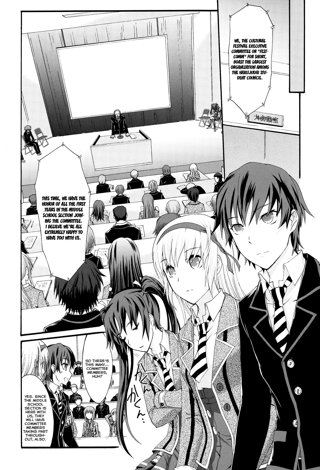 Seitokai Tantei Kirika Chapter 21 page 7 - Chapter 21 : Candidates