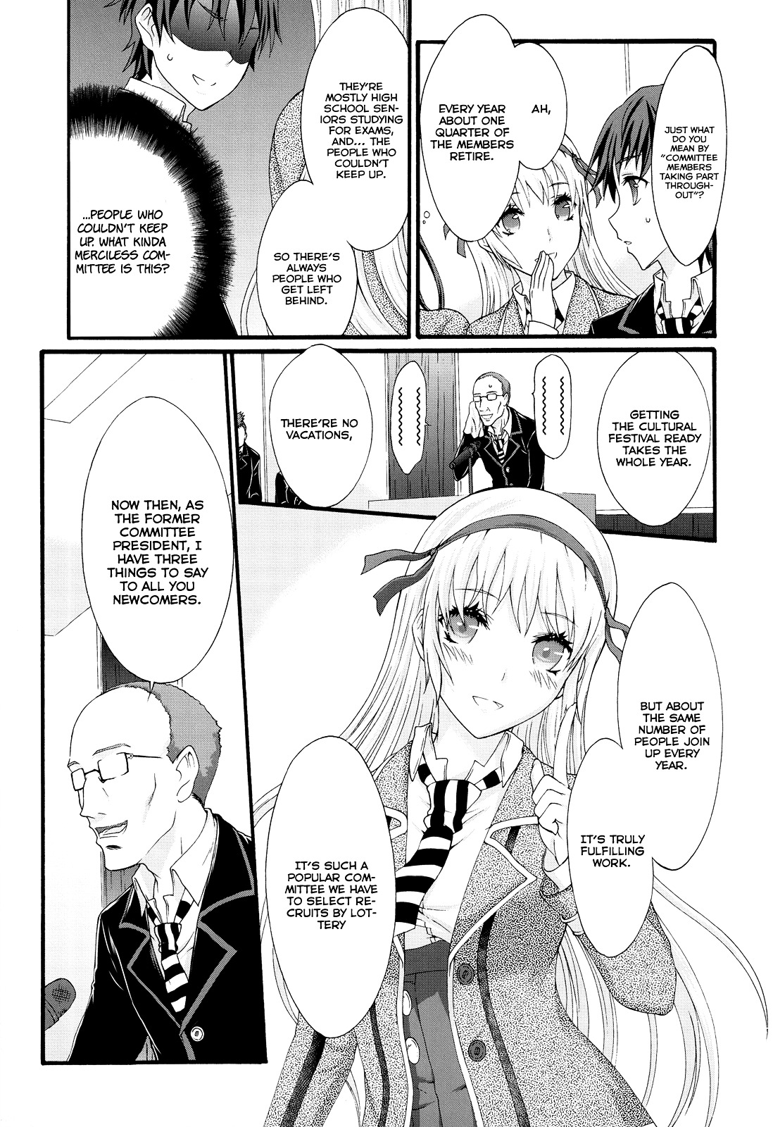 Seitokai Tantei Kirika Chapter 21 page 8 - Chapter 21 : Candidates