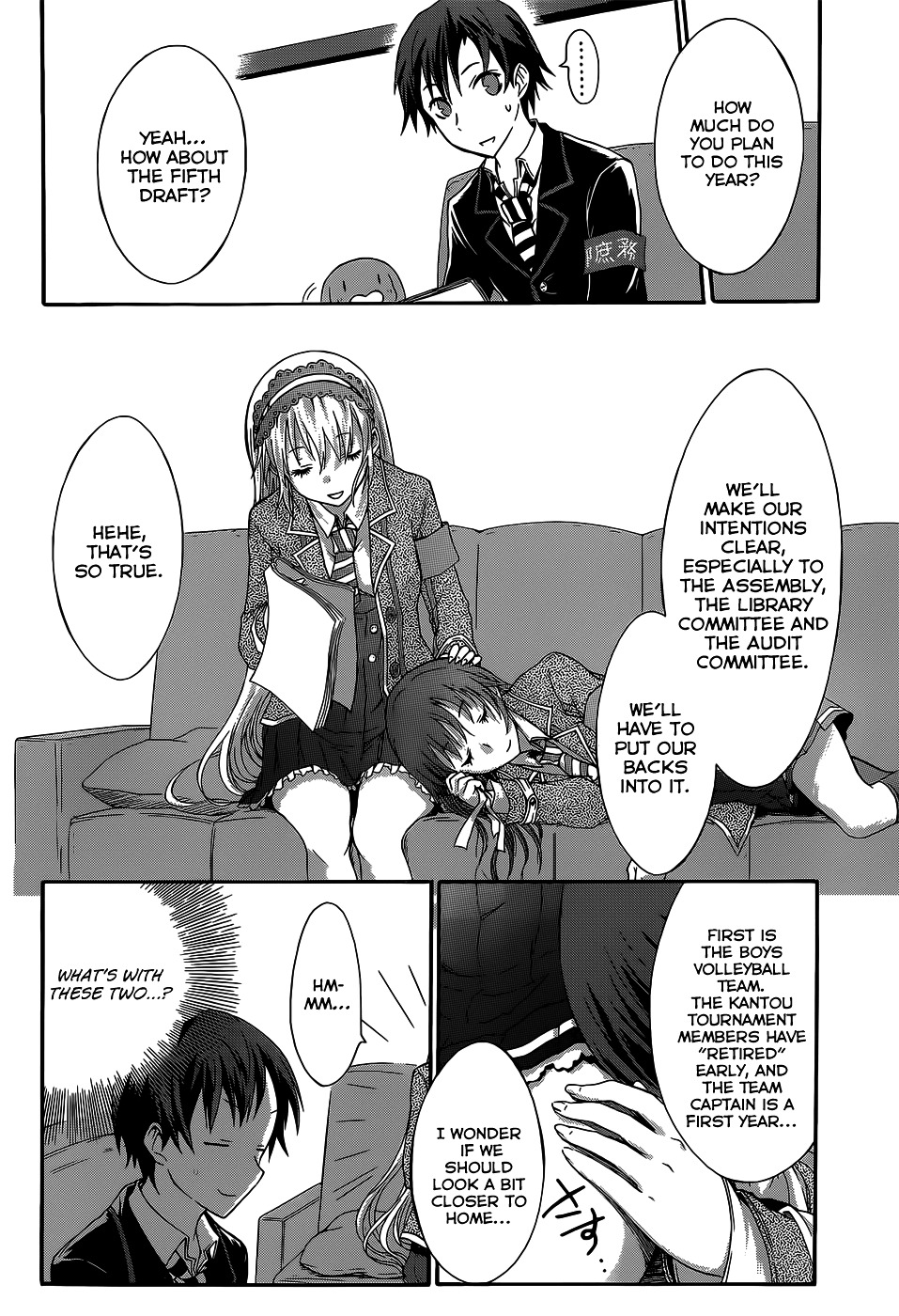 Seitokai Tantei Kirika Chapter 3 page 15 - Chapter 3 : File 03: General Clerk
