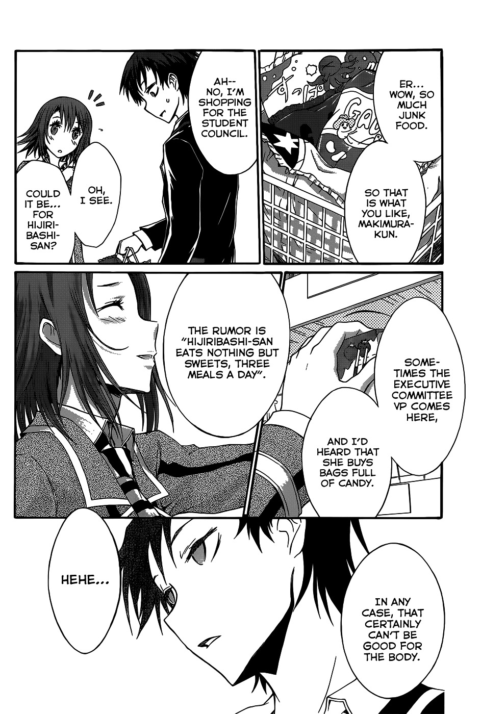 Seitokai Tantei Kirika Chapter 3 page 21 - Chapter 3 : File 03: General Clerk