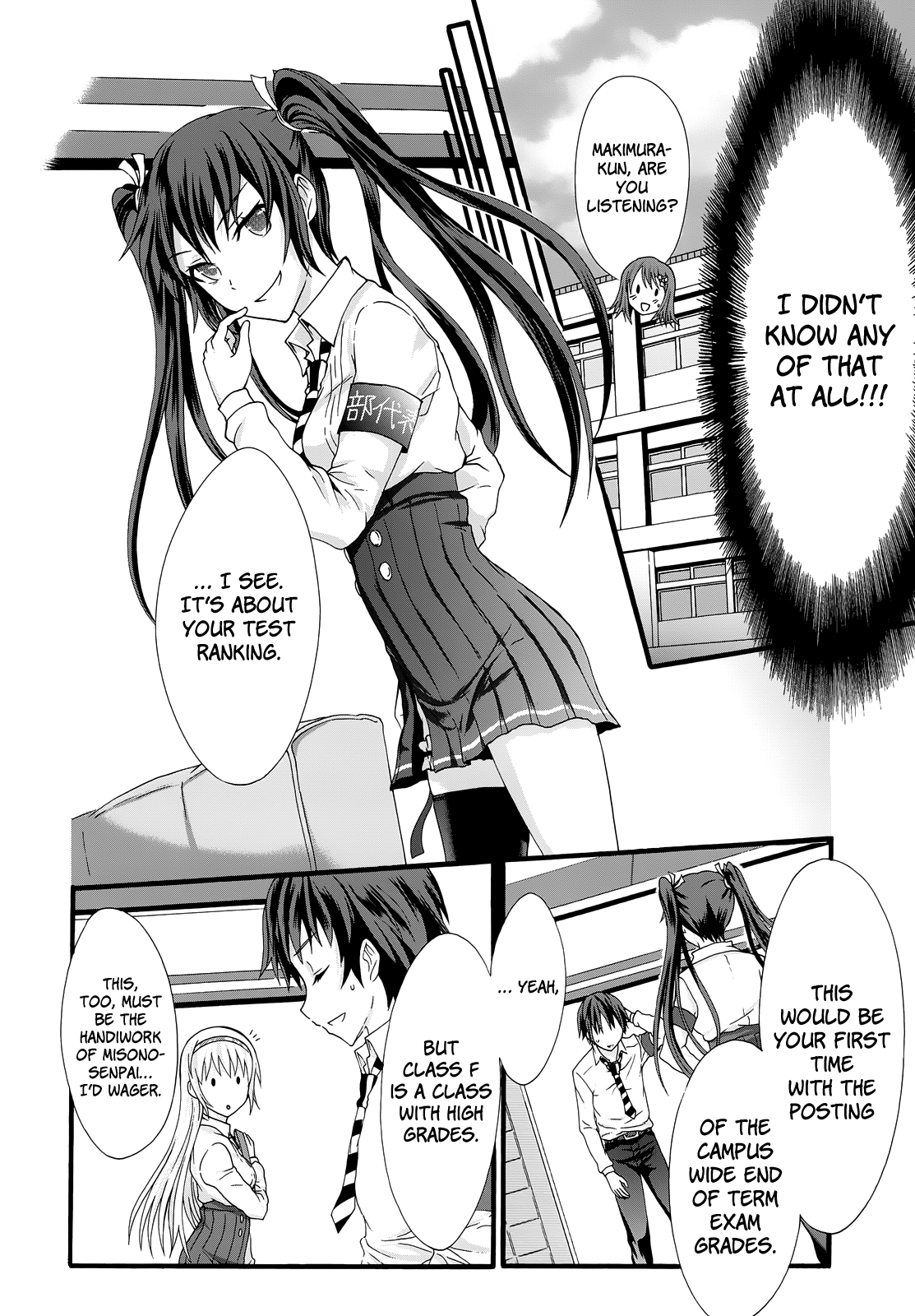 Seitokai Tantei Kirika Chapter 30 page 11 - Chapter 30 : Love Comedy