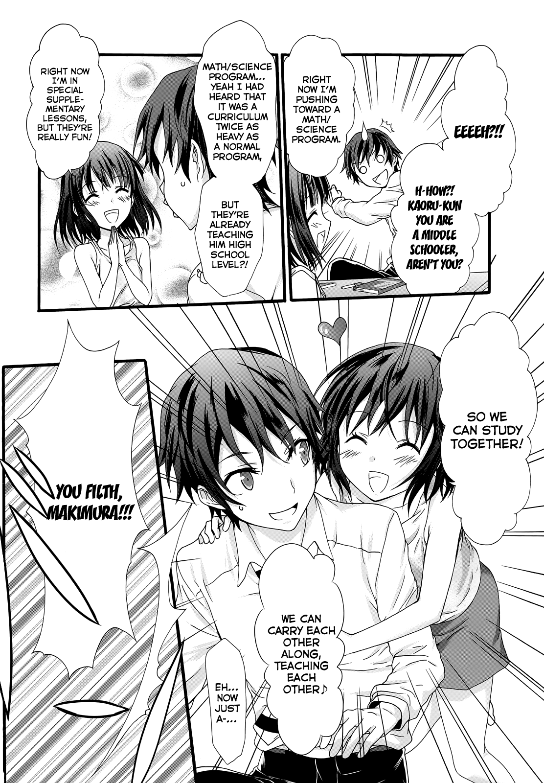 Seitokai Tantei Kirika Chapter 30 page 17 - Chapter 30 : Love Comedy