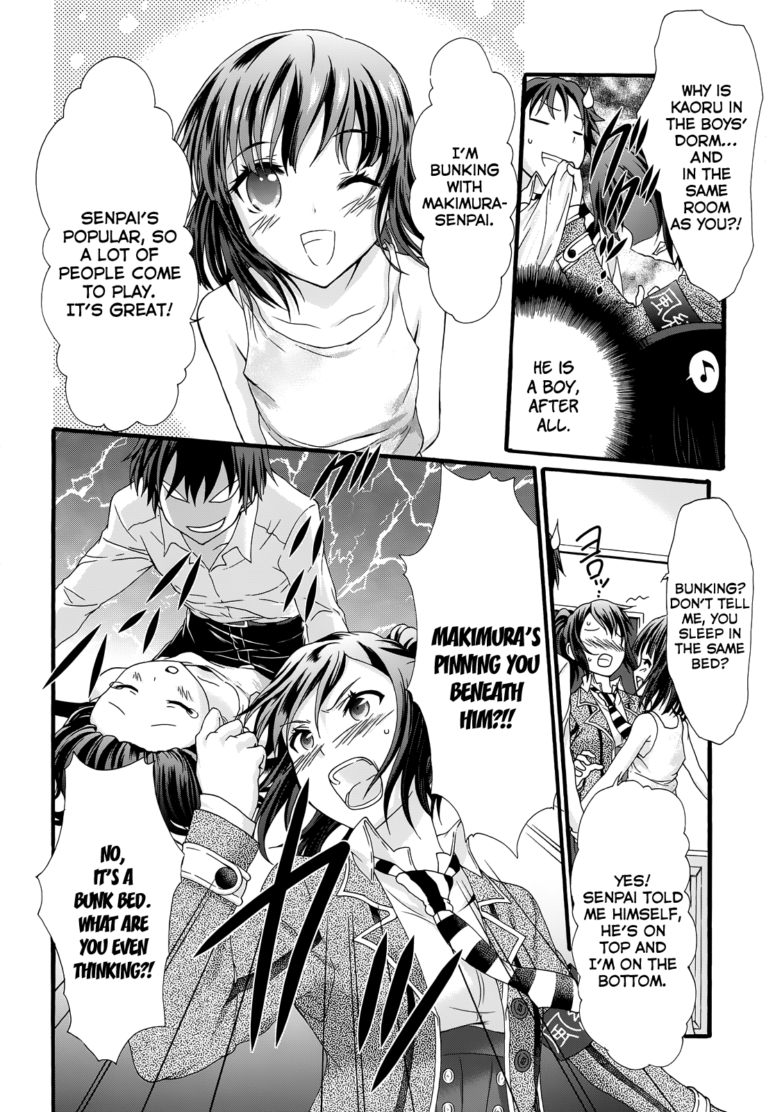 Seitokai Tantei Kirika Chapter 30 page 19 - Chapter 30 : Love Comedy