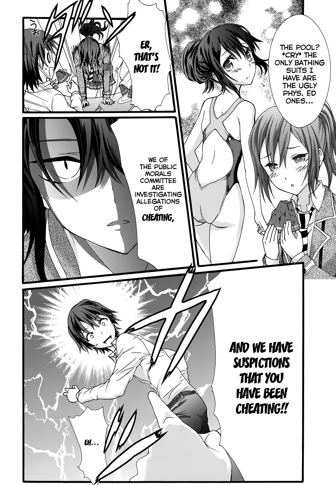 Seitokai Tantei Kirika Chapter 30 page 21 - Chapter 30 : Love Comedy