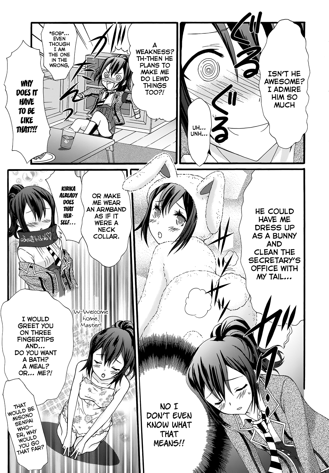 Seitokai Tantei Kirika Chapter 30 page 24 - Chapter 30 : Love Comedy