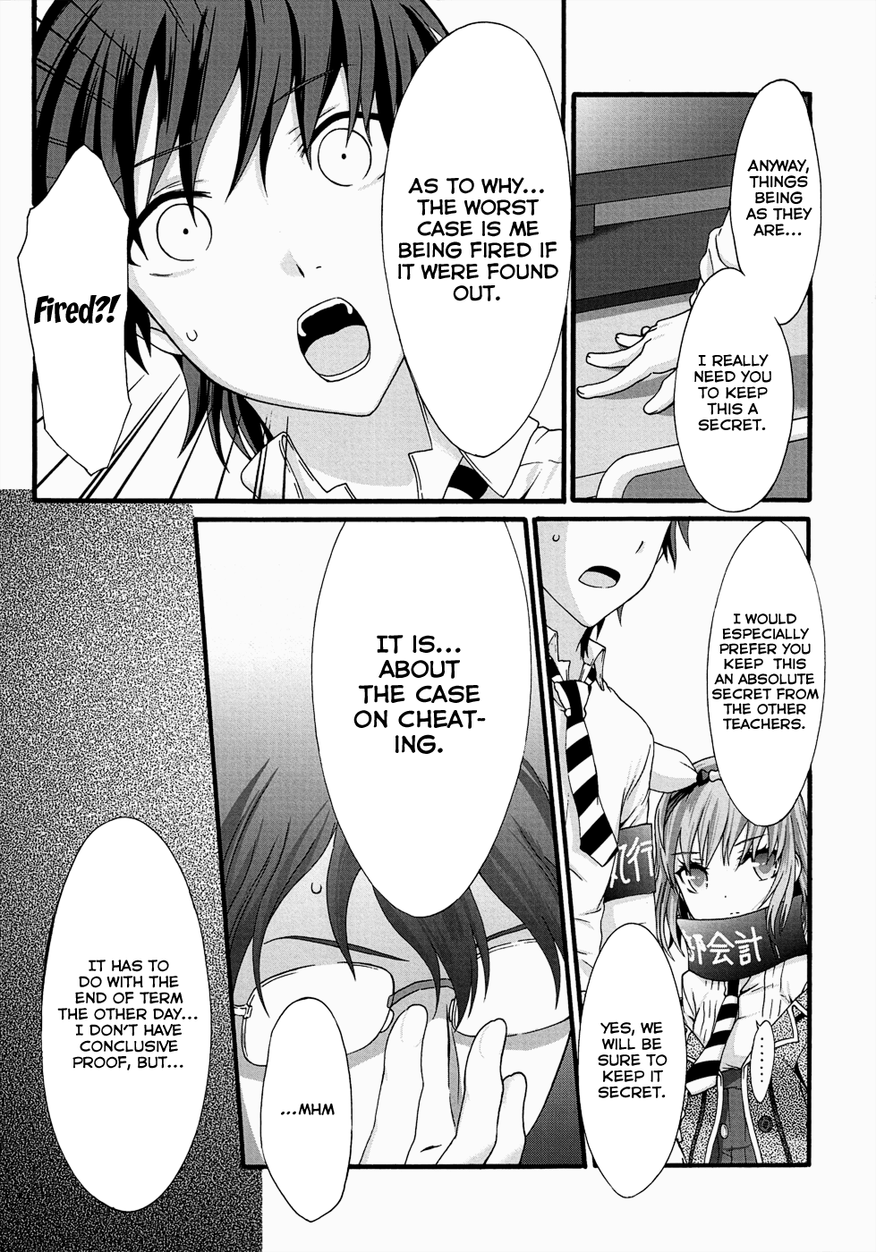 Seitokai Tantei Kirika Chapter 31 page 17 - Chapter 31: Trust