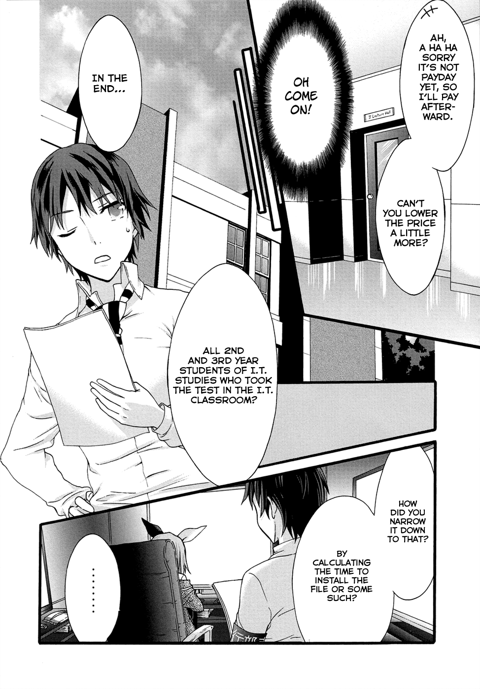 Seitokai Tantei Kirika Chapter 31 page 24 - Chapter 31: Trust