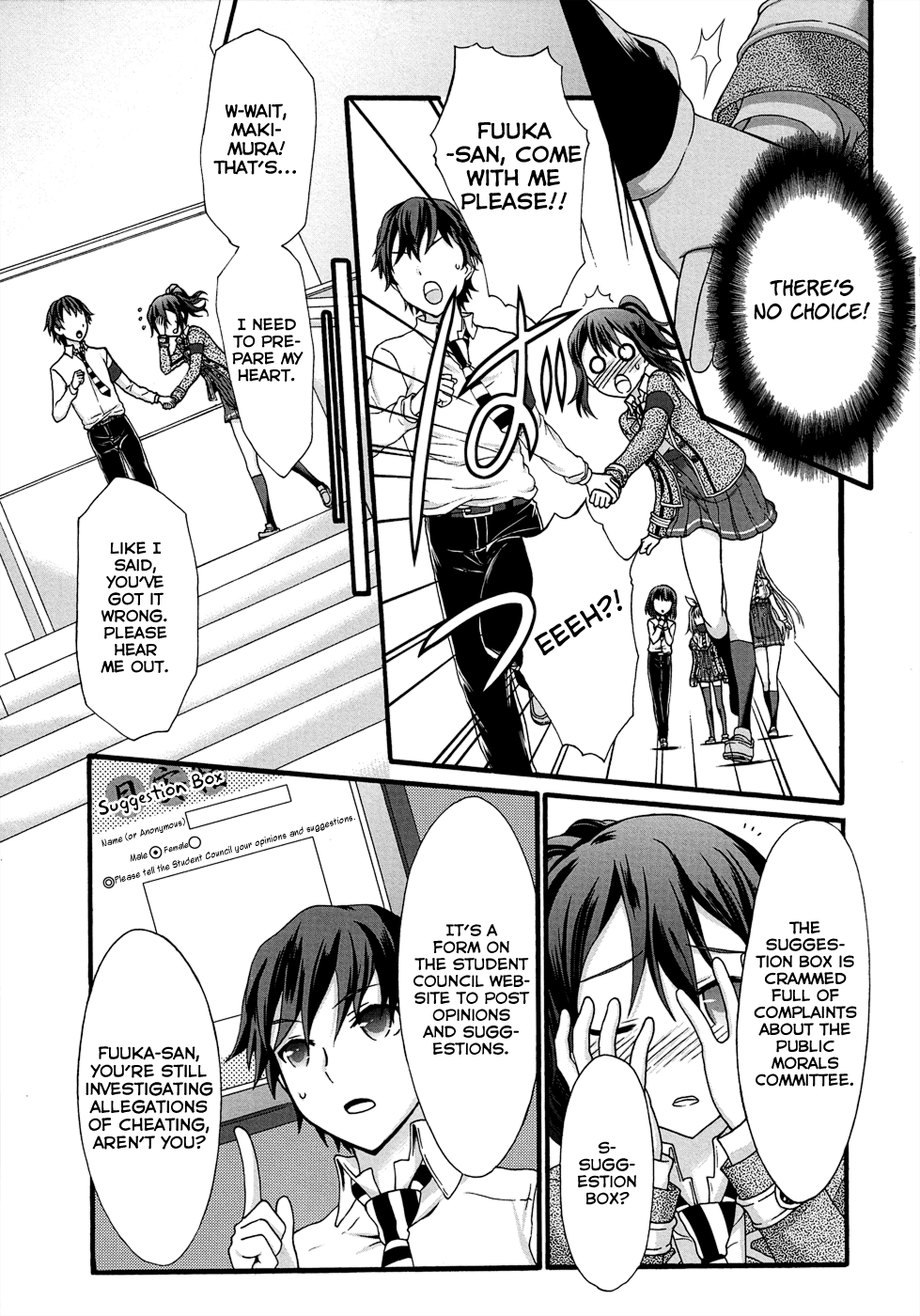 Seitokai Tantei Kirika Chapter 31 page 9 - Chapter 31: Trust