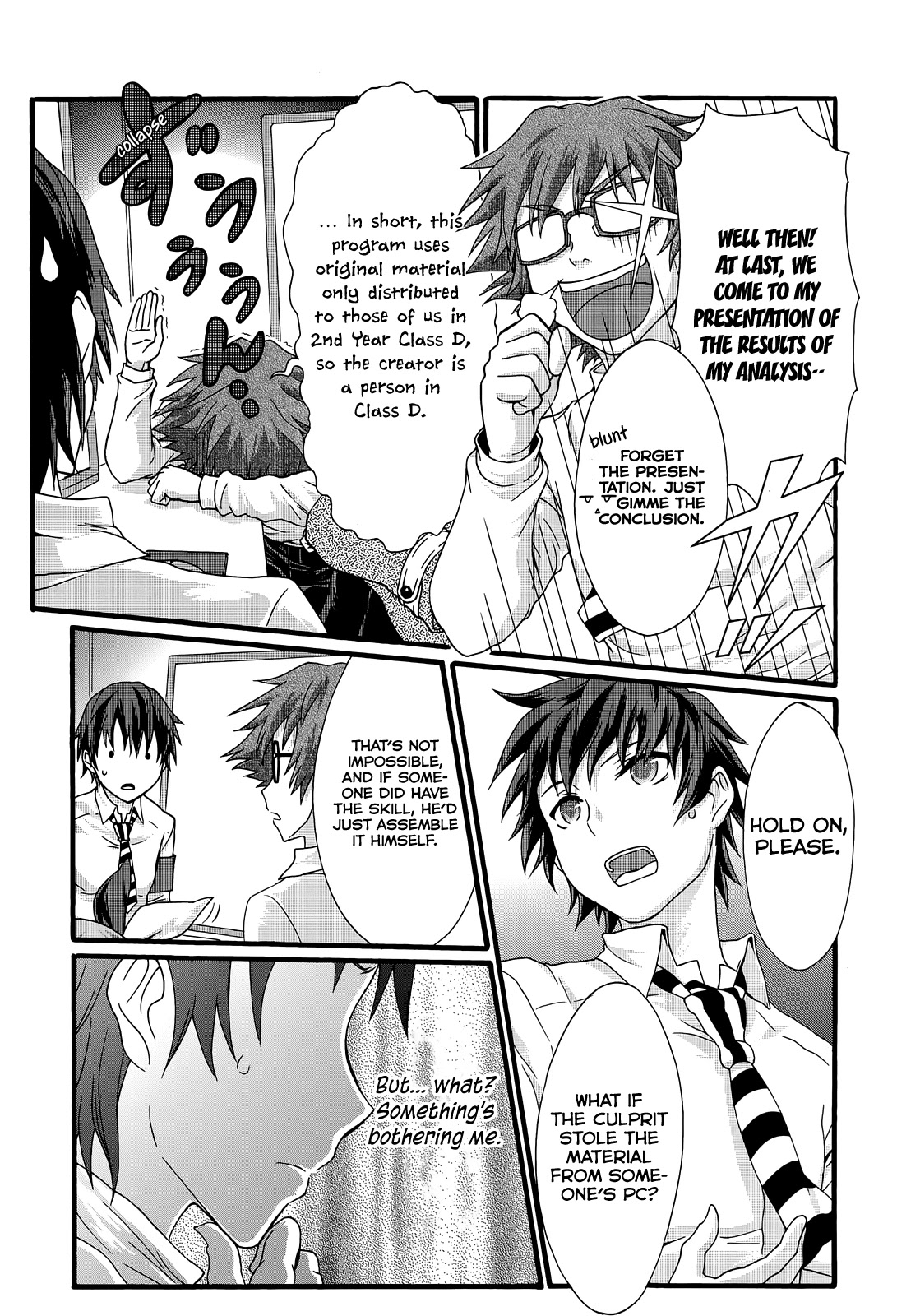 Seitokai Tantei Kirika Chapter 32 page 12 - Chapter 32: Rectitude
