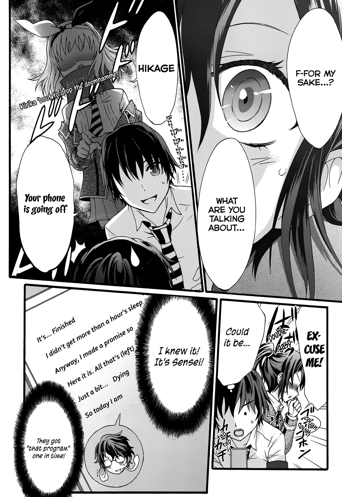 Seitokai Tantei Kirika Chapter 33 page 16 - Chapter 33: Secret Of Her Heart