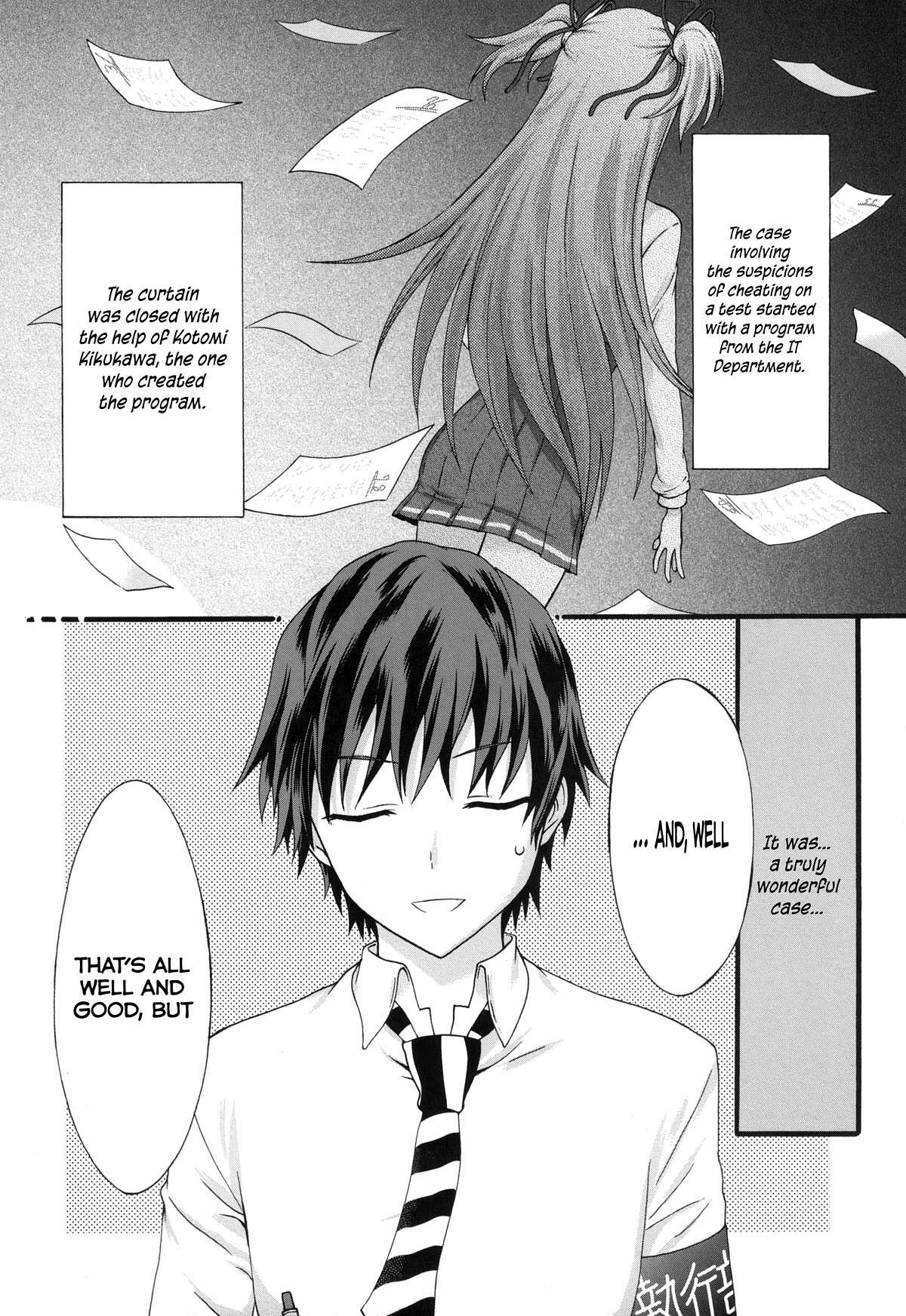 Seitokai Tantei Kirika Chapter 34 page 5 - Chapter 34: Love Comedy 2
