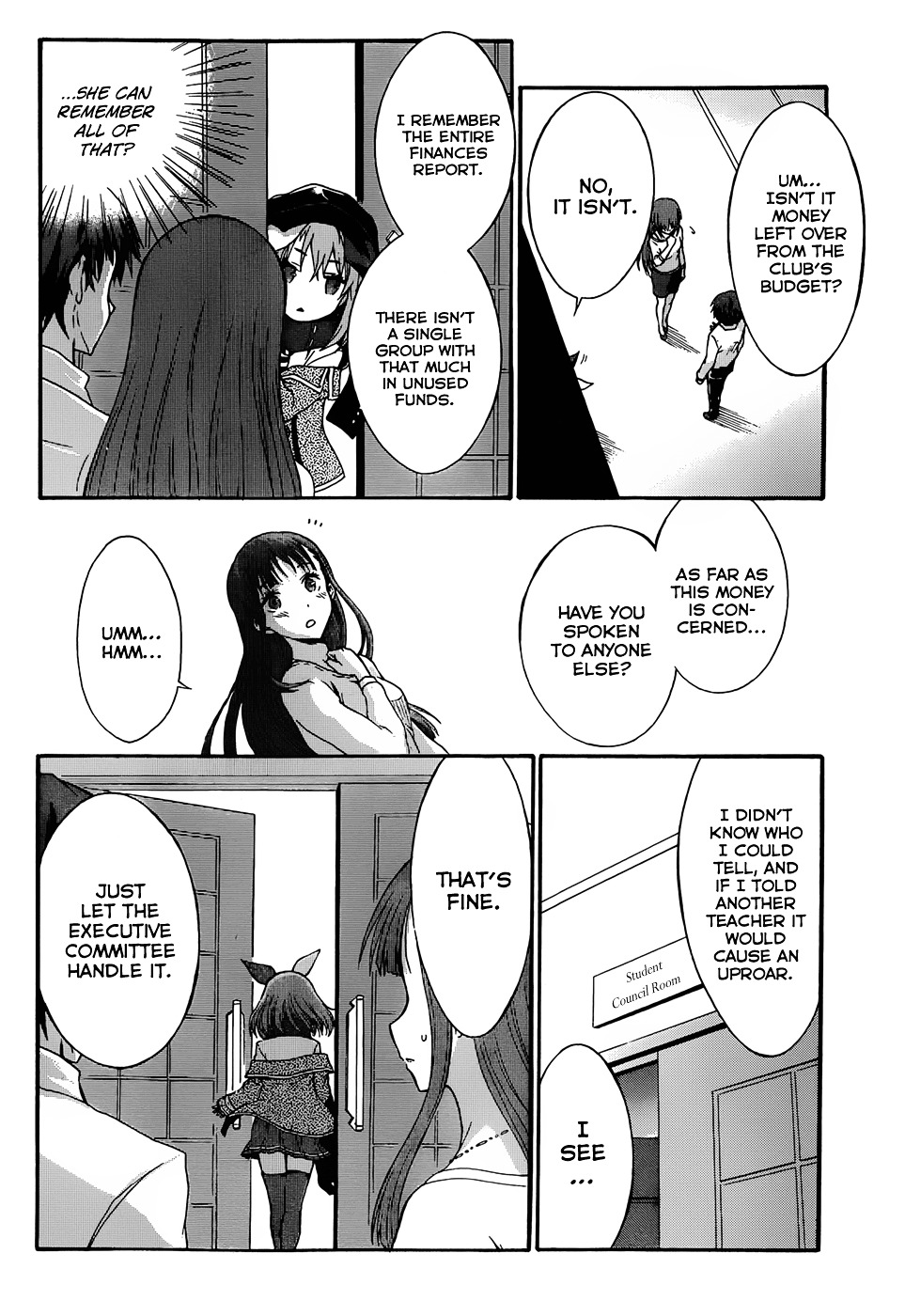 Seitokai Tantei Kirika Chapter 4 page 12 - Chapter 4 : File 04: Auditor