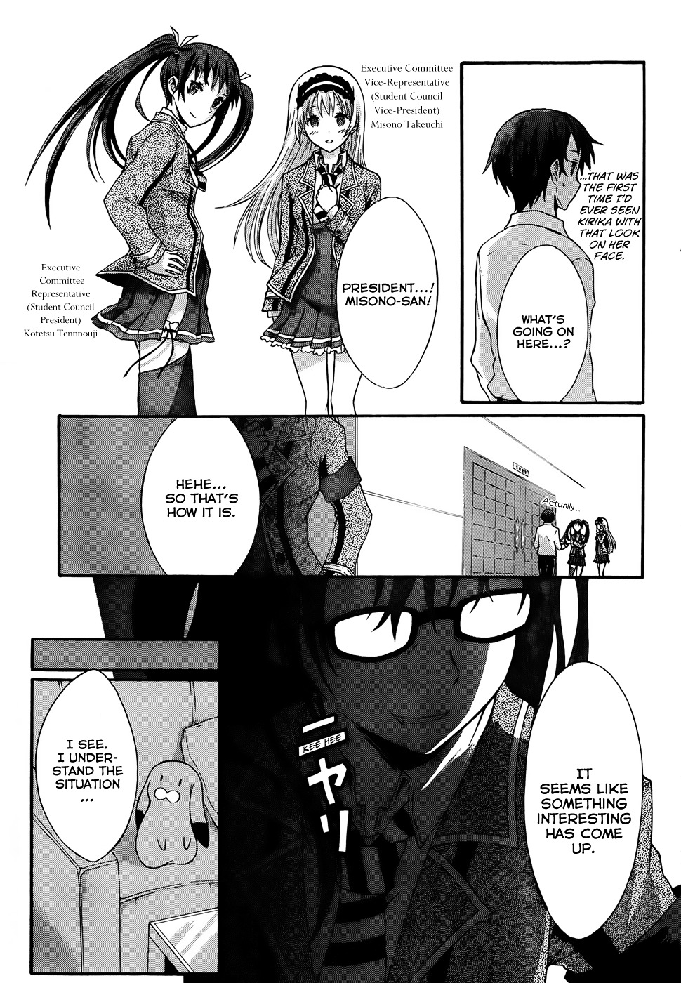 Seitokai Tantei Kirika Chapter 4 page 15 - Chapter 4 : File 04: Auditor