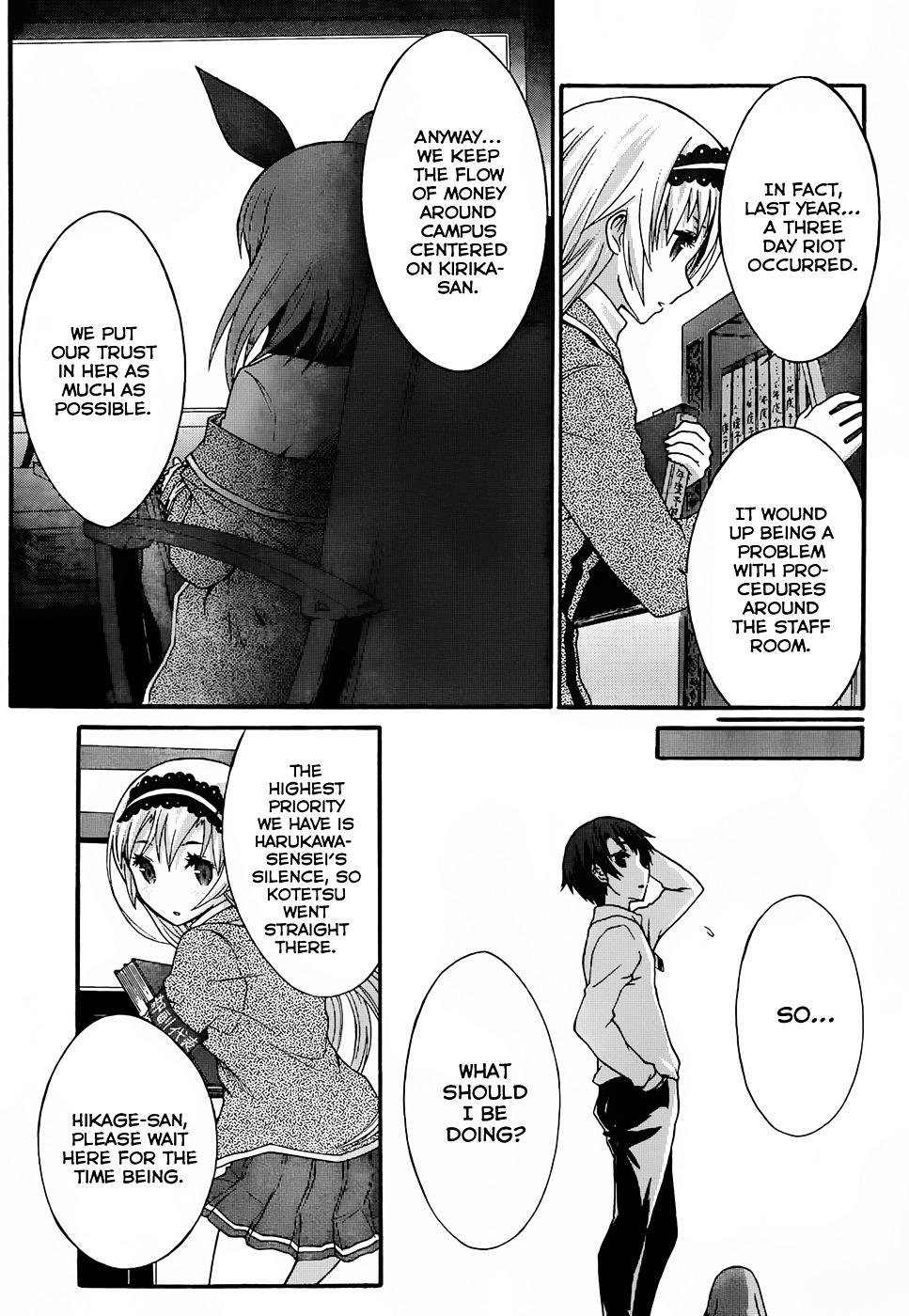 Seitokai Tantei Kirika Chapter 4 page 17 - Chapter 4 : File 04: Auditor