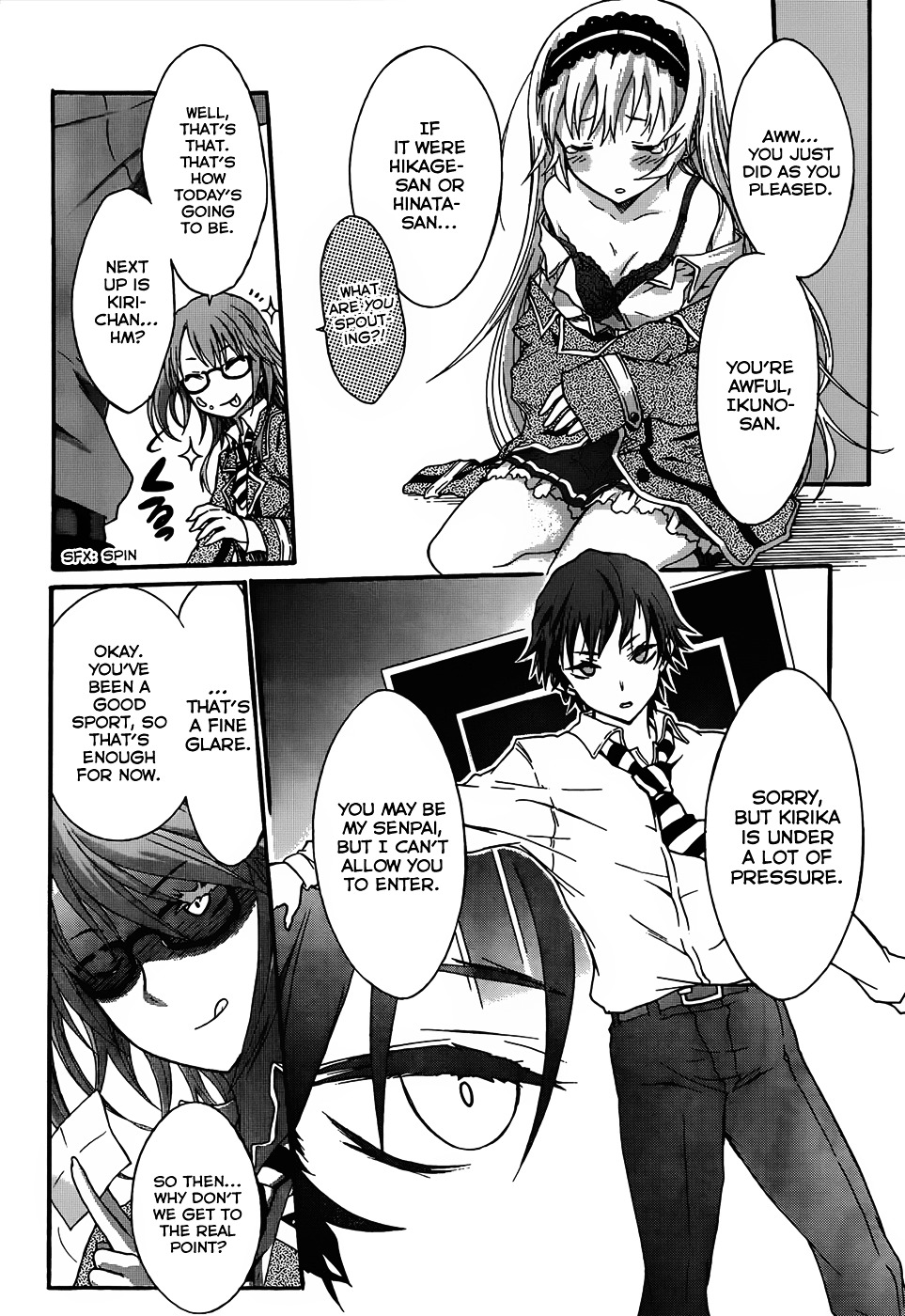 Seitokai Tantei Kirika Chapter 4 page 22 - Chapter 4 : File 04: Auditor
