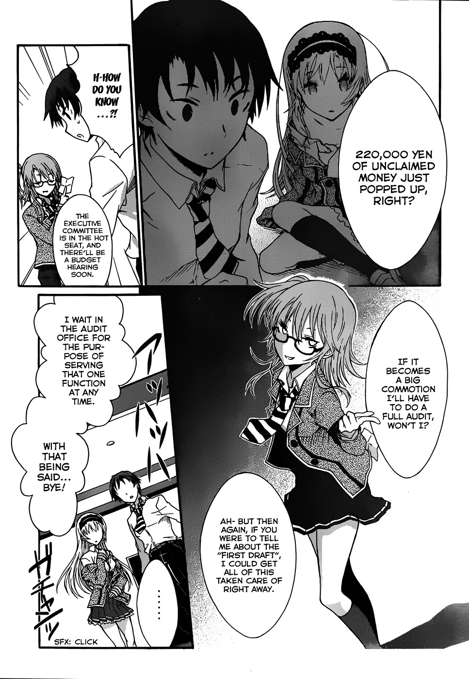 Seitokai Tantei Kirika Chapter 4 page 23 - Chapter 4 : File 04: Auditor