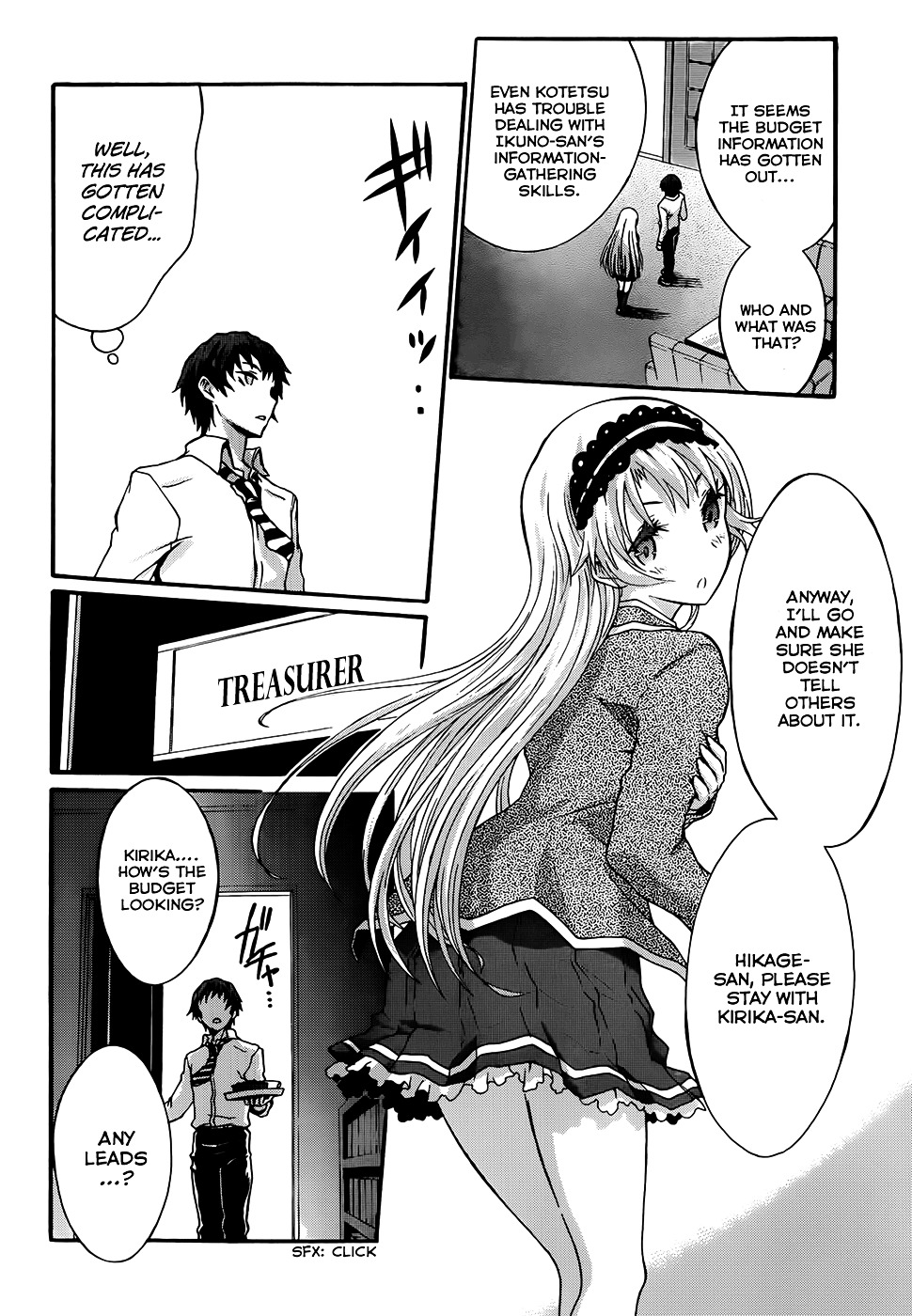 Seitokai Tantei Kirika Chapter 4 page 24 - Chapter 4 : File 04: Auditor