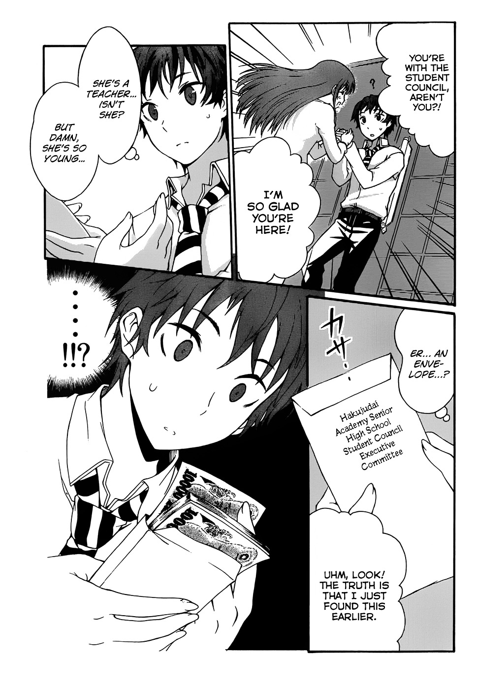 Seitokai Tantei Kirika Chapter 4 page 9 - Chapter 4 : File 04: Auditor