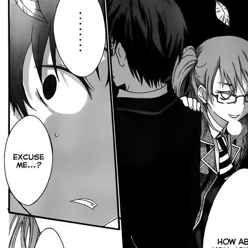 Seitokai Tantei Kirika Chapter 5 : File 05: Invitation cover