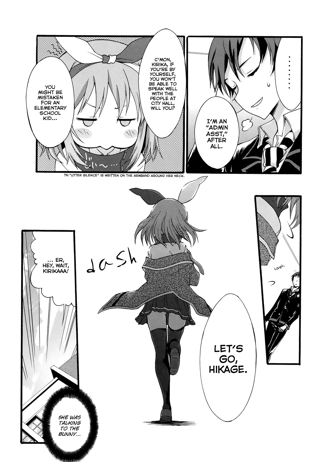 Seitokai Tantei Kirika Chapter 6 page 8 - Chapter 6 : File 06: Ensemble