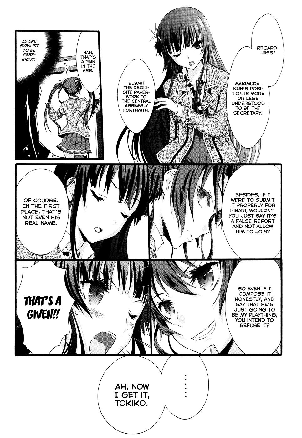 Seitokai Tantei Kirika Chapter 8 page 19 - Chapter 8 : File 08: Princess