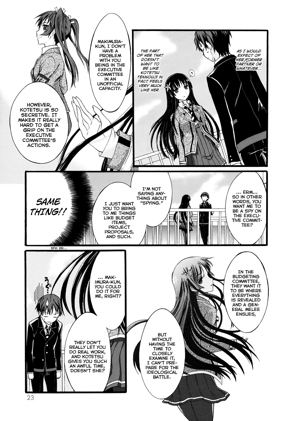 Seitokai Tantei Kirika Chapter 8 page 27 - Chapter 8 : File 08: Princess