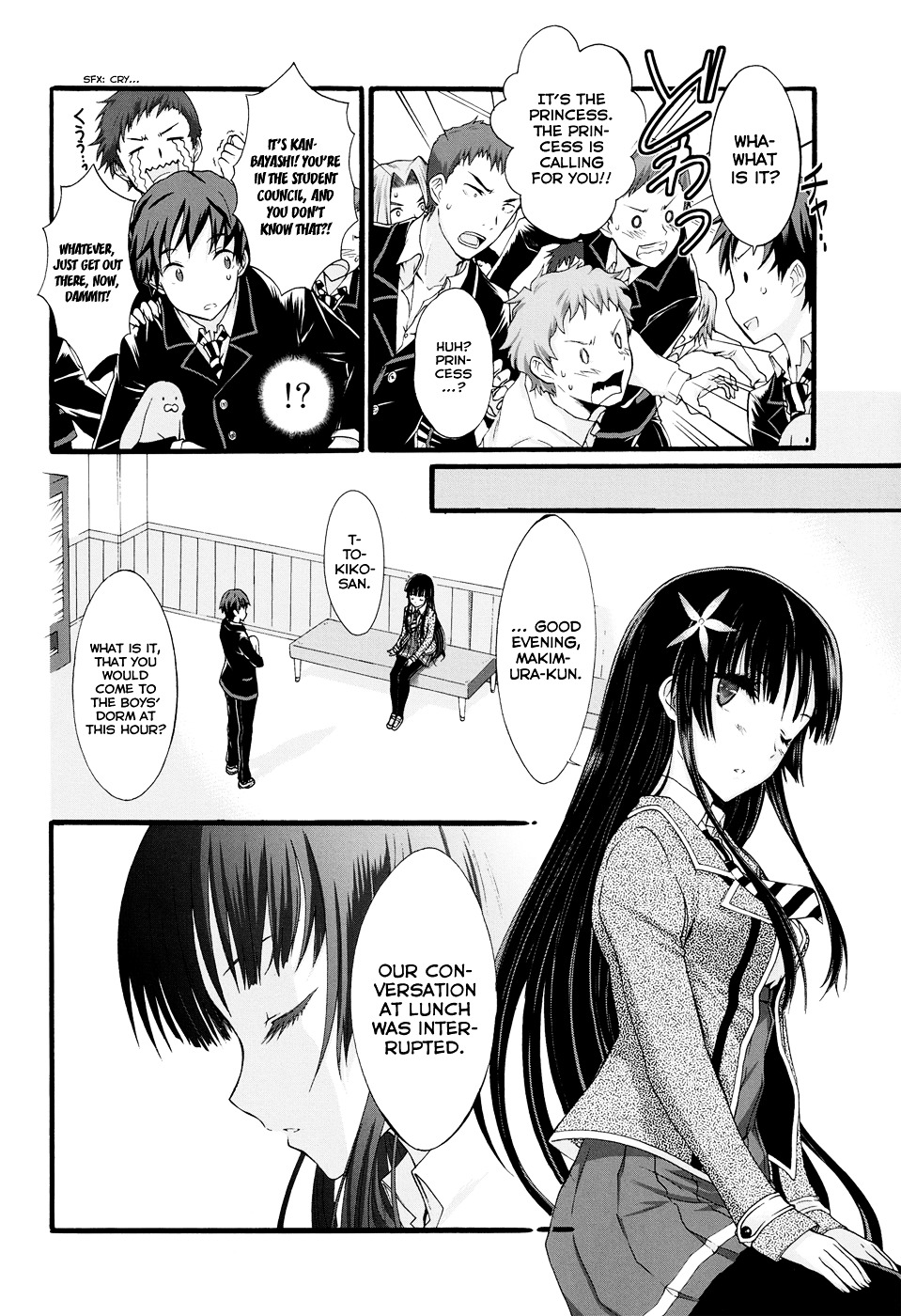 Seitokai Tantei Kirika Chapter 8 page 32 - Chapter 8 : File 08: Princess