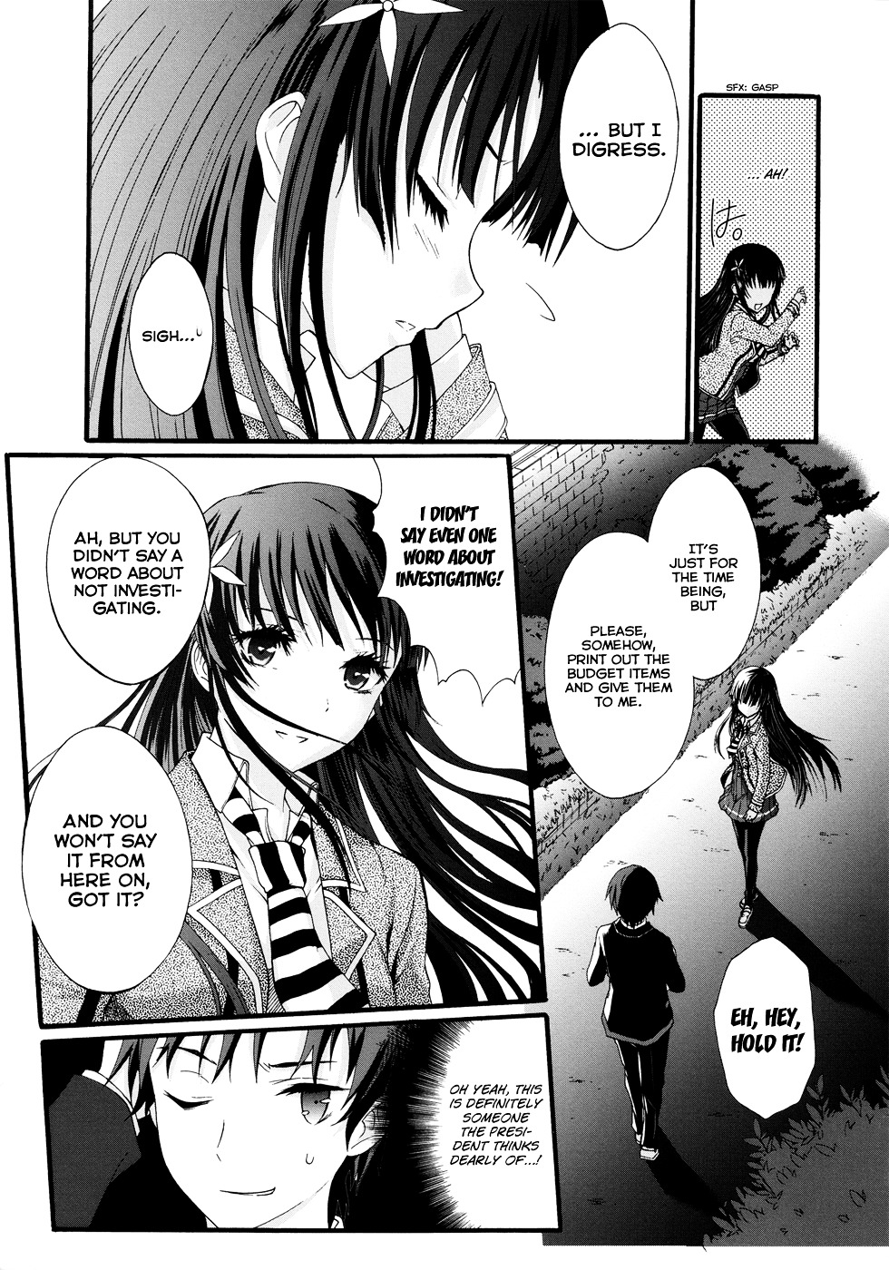 Seitokai Tantei Kirika Chapter 8 page 35 - Chapter 8 : File 08: Princess