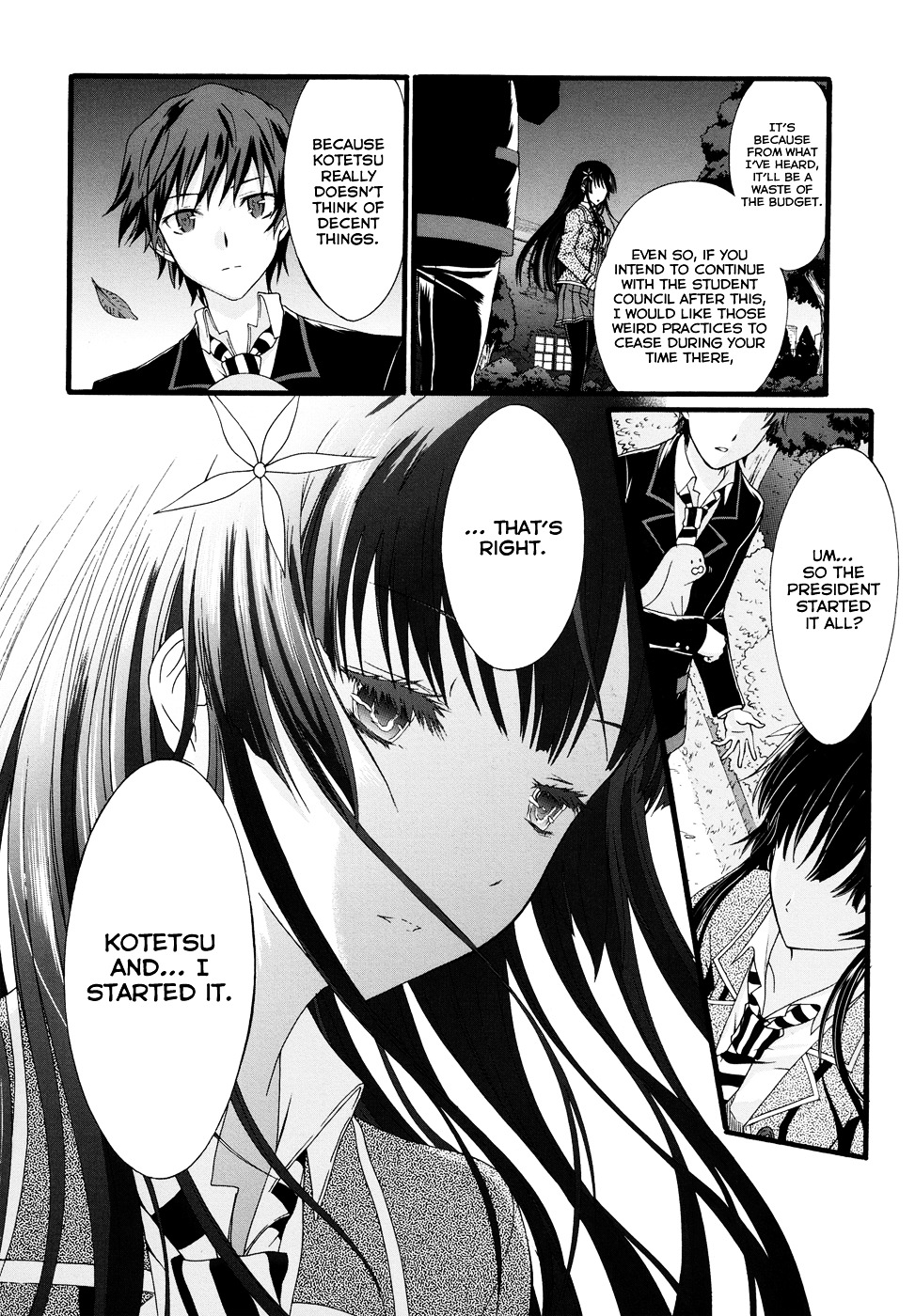 Seitokai Tantei Kirika Chapter 8 page 37 - Chapter 8 : File 08: Princess