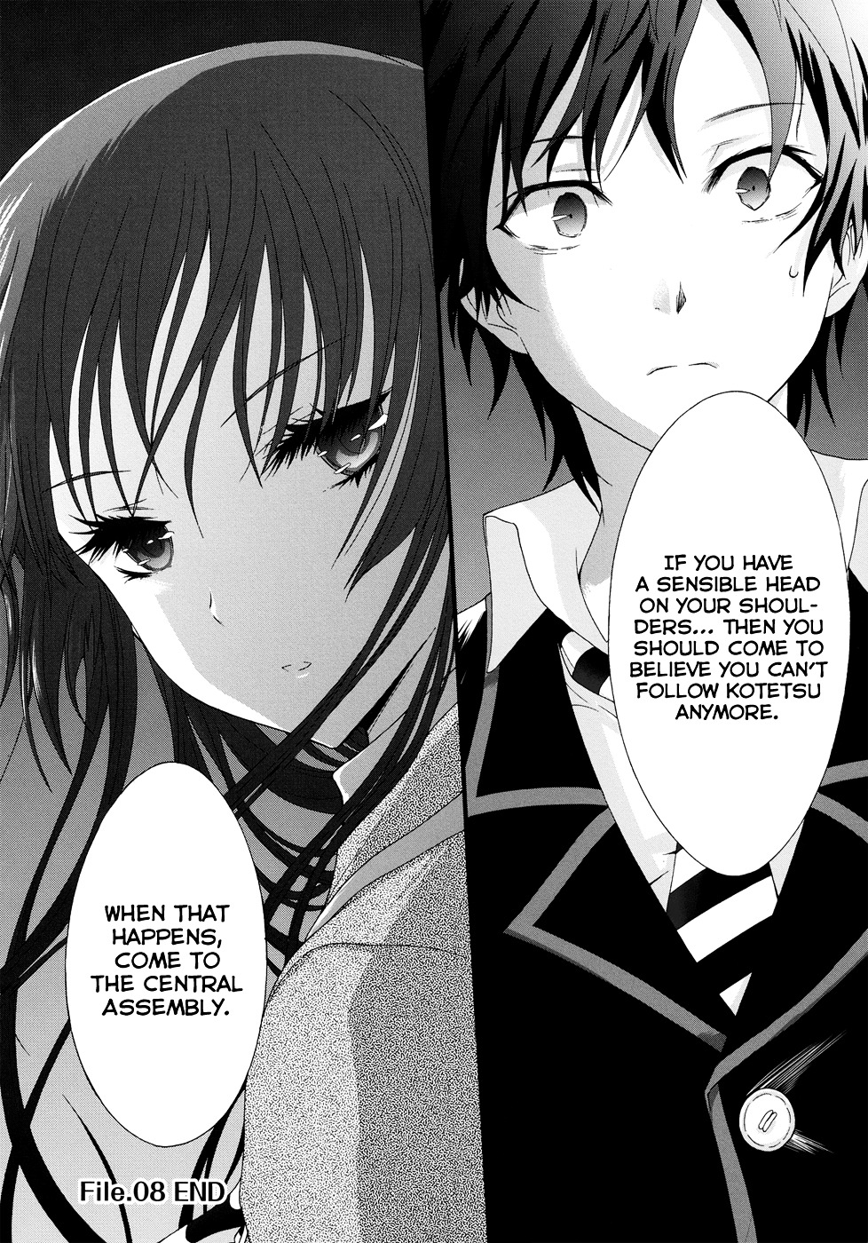 Seitokai Tantei Kirika Chapter 8 page 40 - Chapter 8 : File 08: Princess