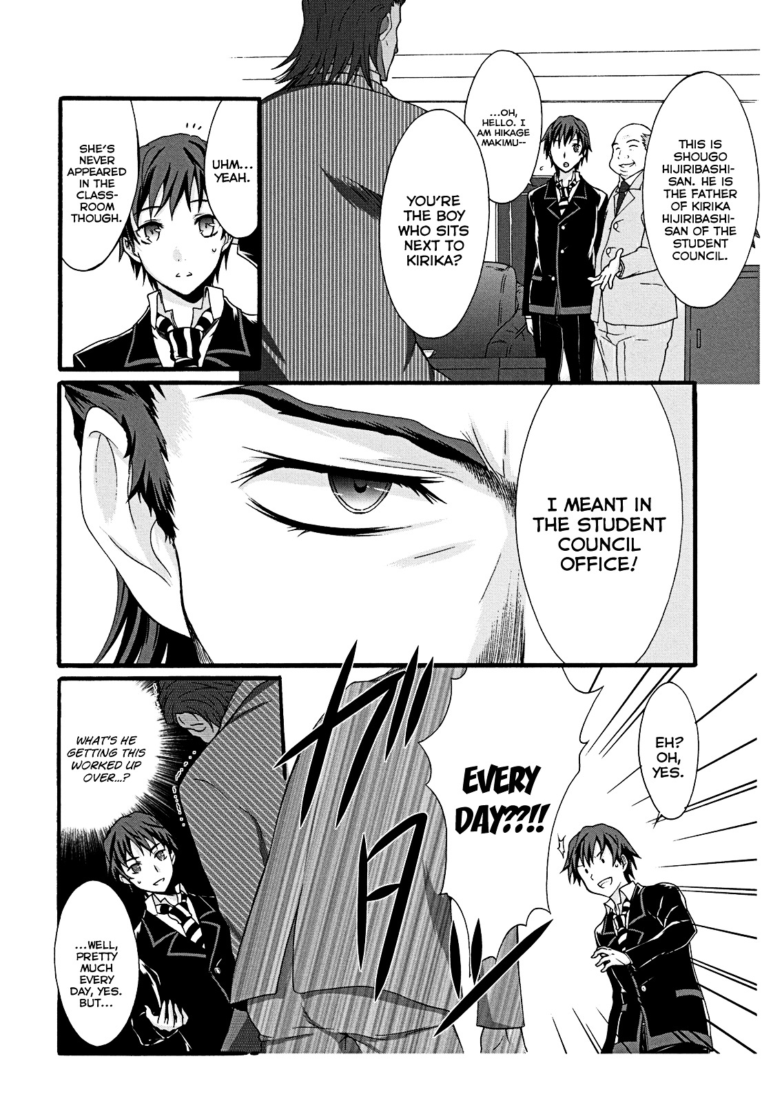 Seitokai Tantei Kirika Chapter 9 page 14 - Chapter 9 : File 09: Family