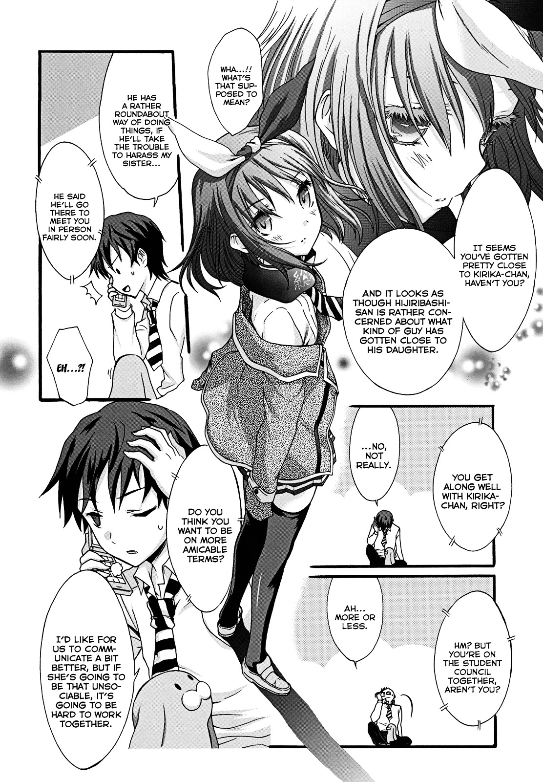 Seitokai Tantei Kirika Chapter 9 page 8 - Chapter 9 : File 09: Family