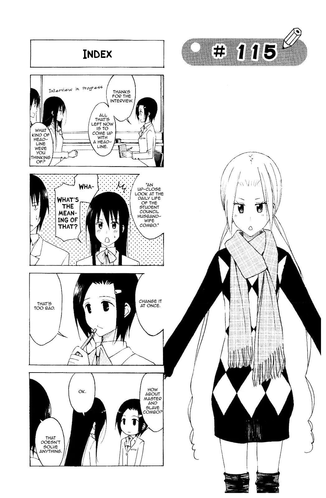 Seitokai Yakuindomo Chapter 115 page 1 - Chapter 115