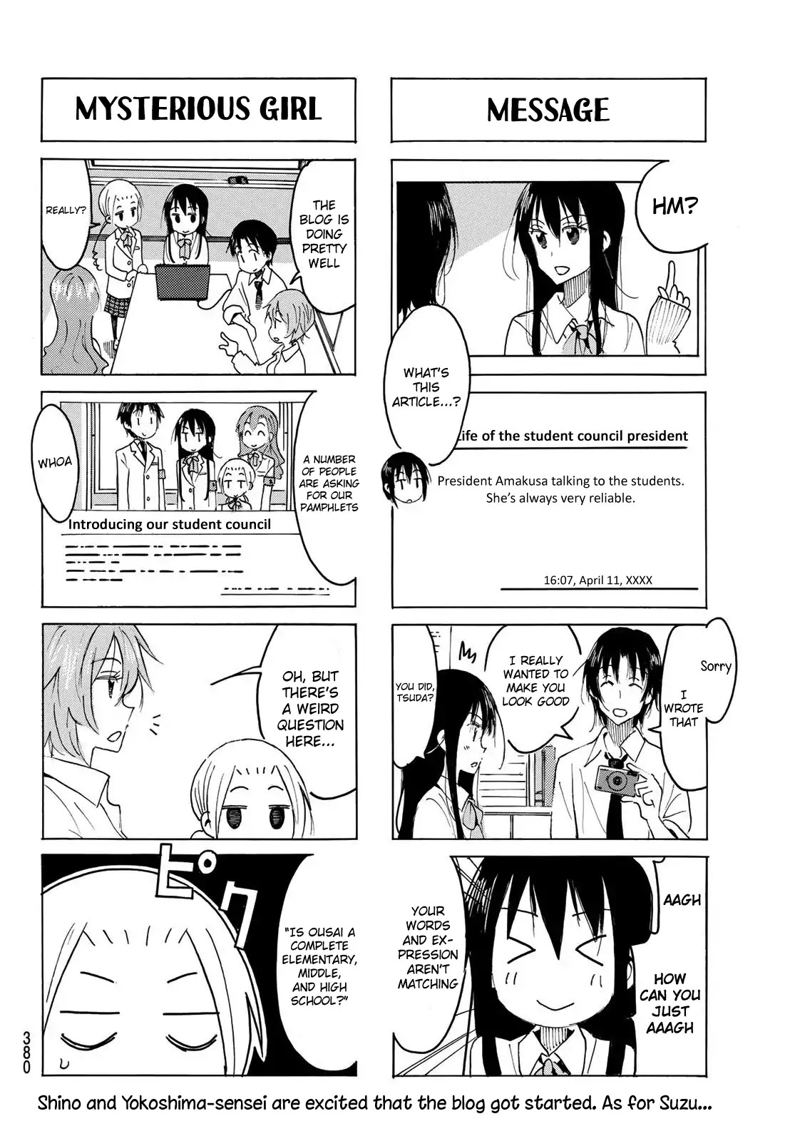 Seitokai Yakuindomo Chapter 515 page 4 - Chapter 515