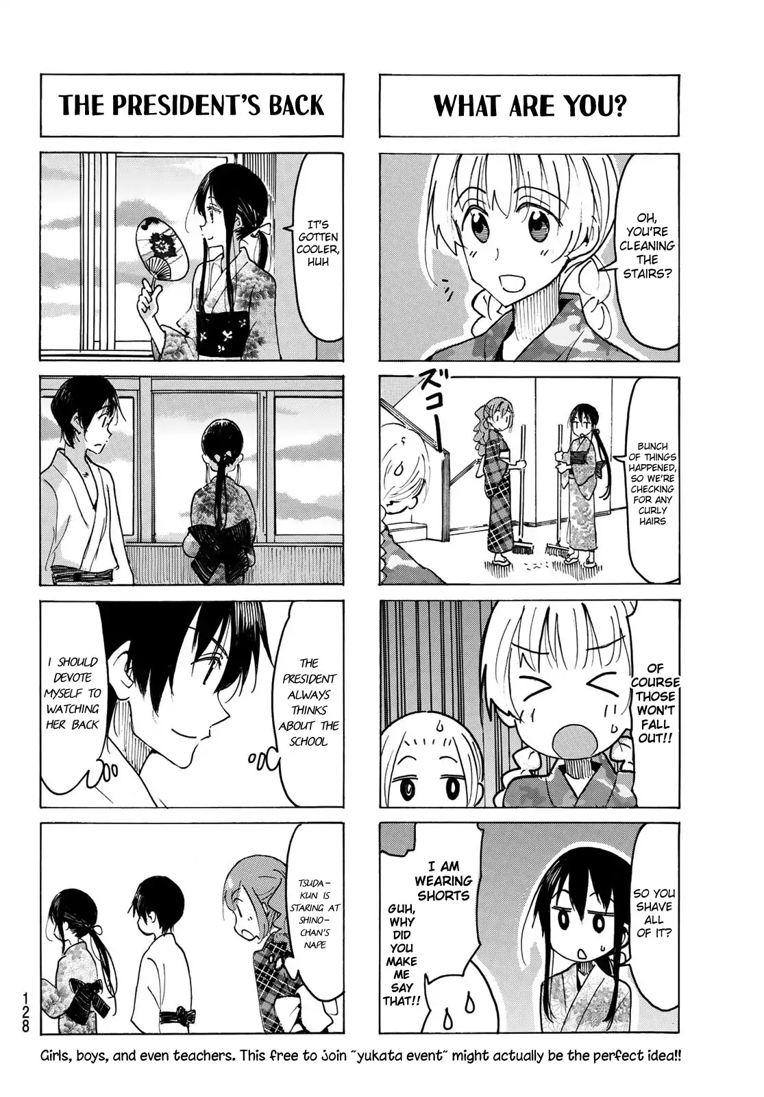 Seitokai Yakuindomo Chapter 526 page 4 - Chapter 526