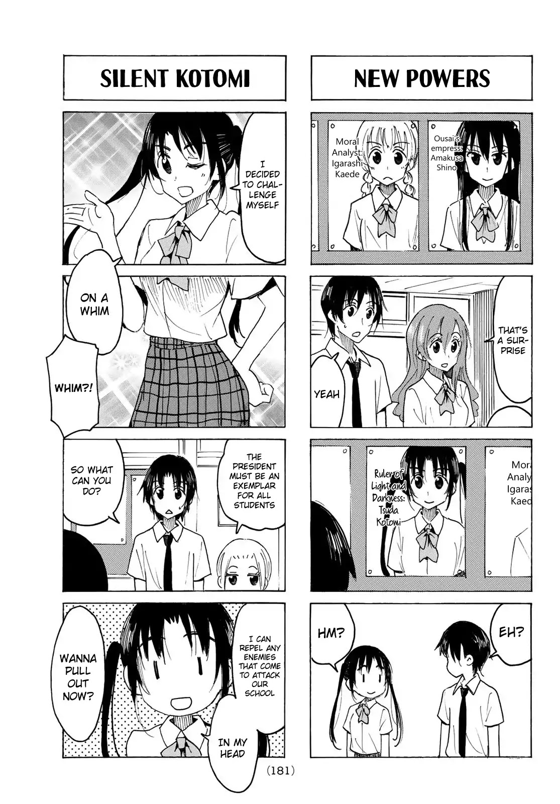 Seitokai Yakuindomo Chapter 536 page 3 - Chapter 536