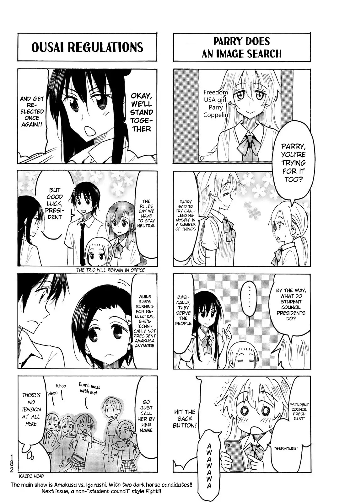 Seitokai Yakuindomo Chapter 536 page 4 - Chapter 536