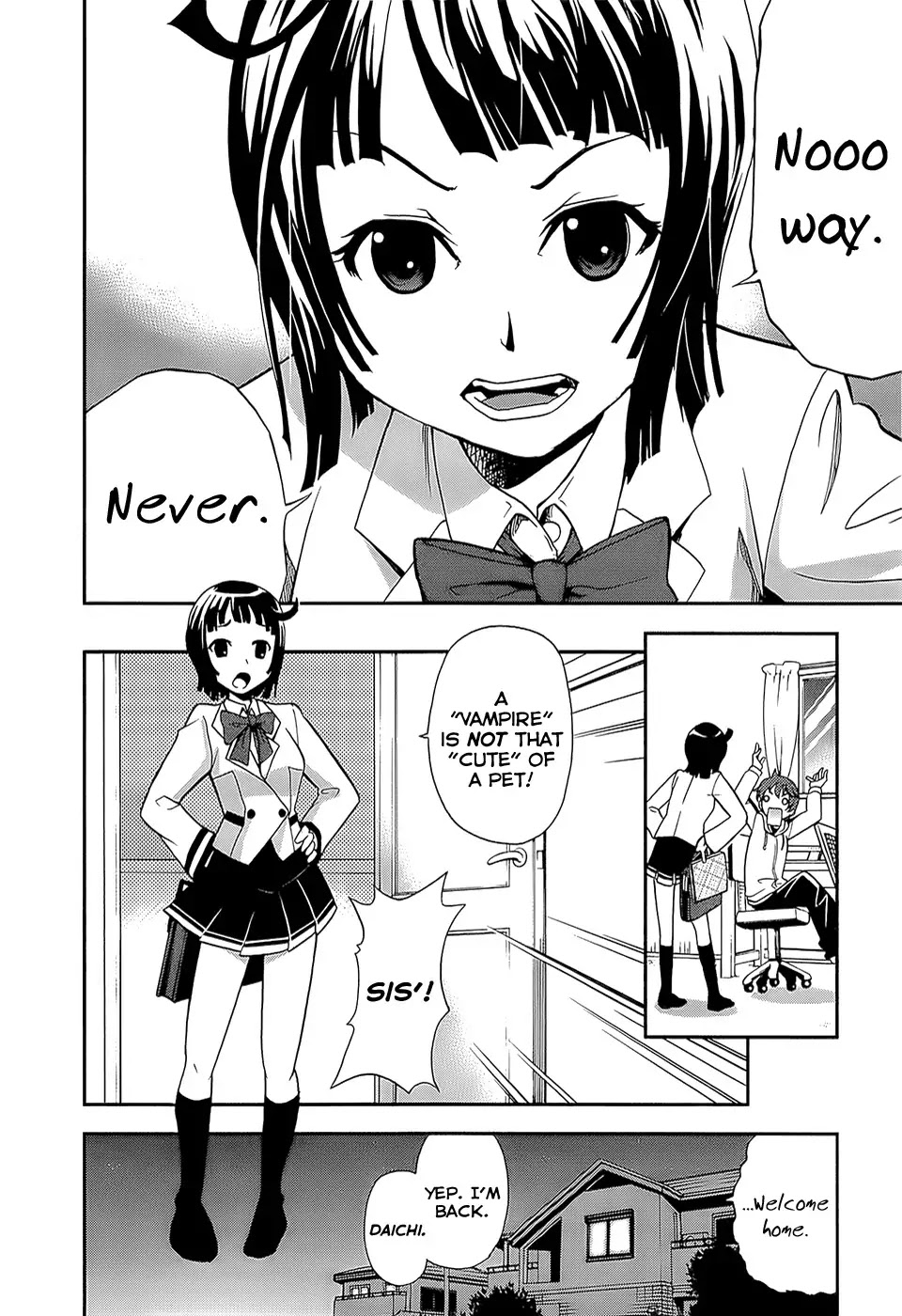 Sekai de Ichiban Tadashii Kyuuketsuki no Kaikata Chapter 1 page 10 - Chapter 1