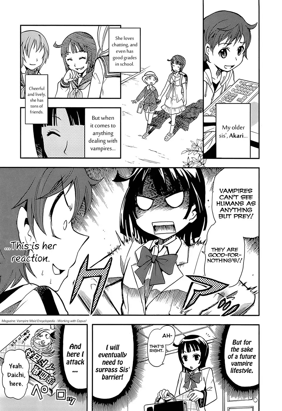 Sekai de Ichiban Tadashii Kyuuketsuki no Kaikata Chapter 1 page 11 - Chapter 1