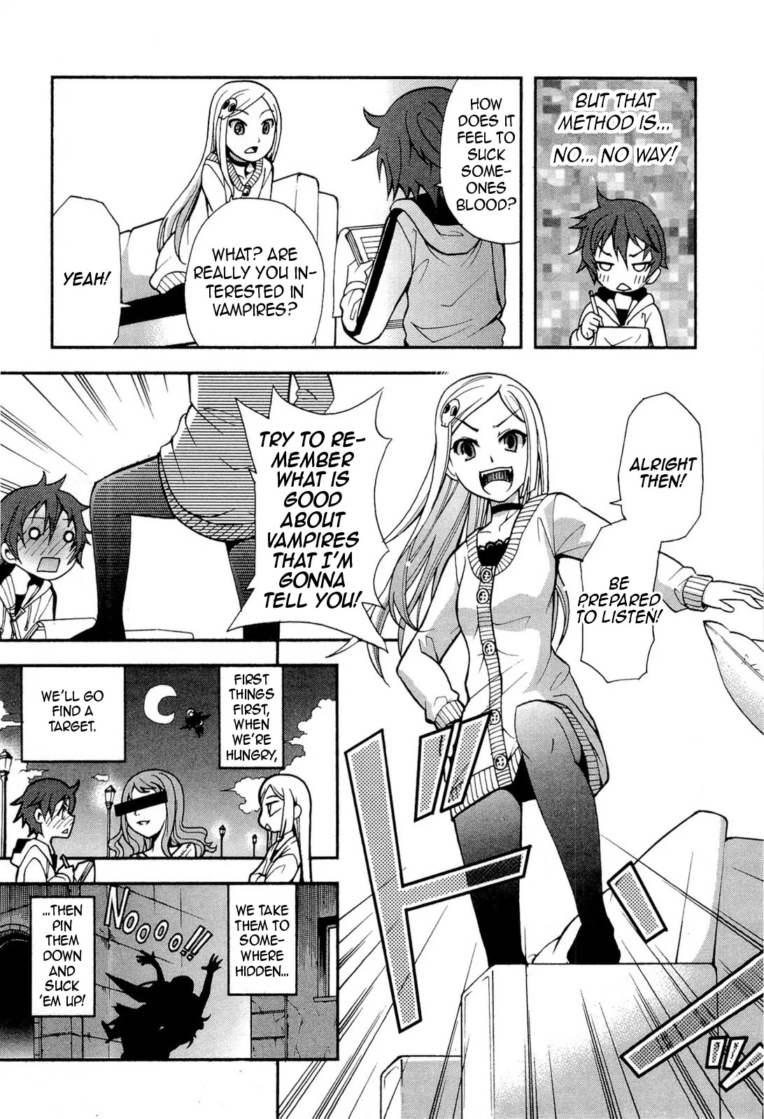 Sekai de Ichiban Tadashii Kyuuketsuki no Kaikata Chapter 3 page 12 - Chapter 3