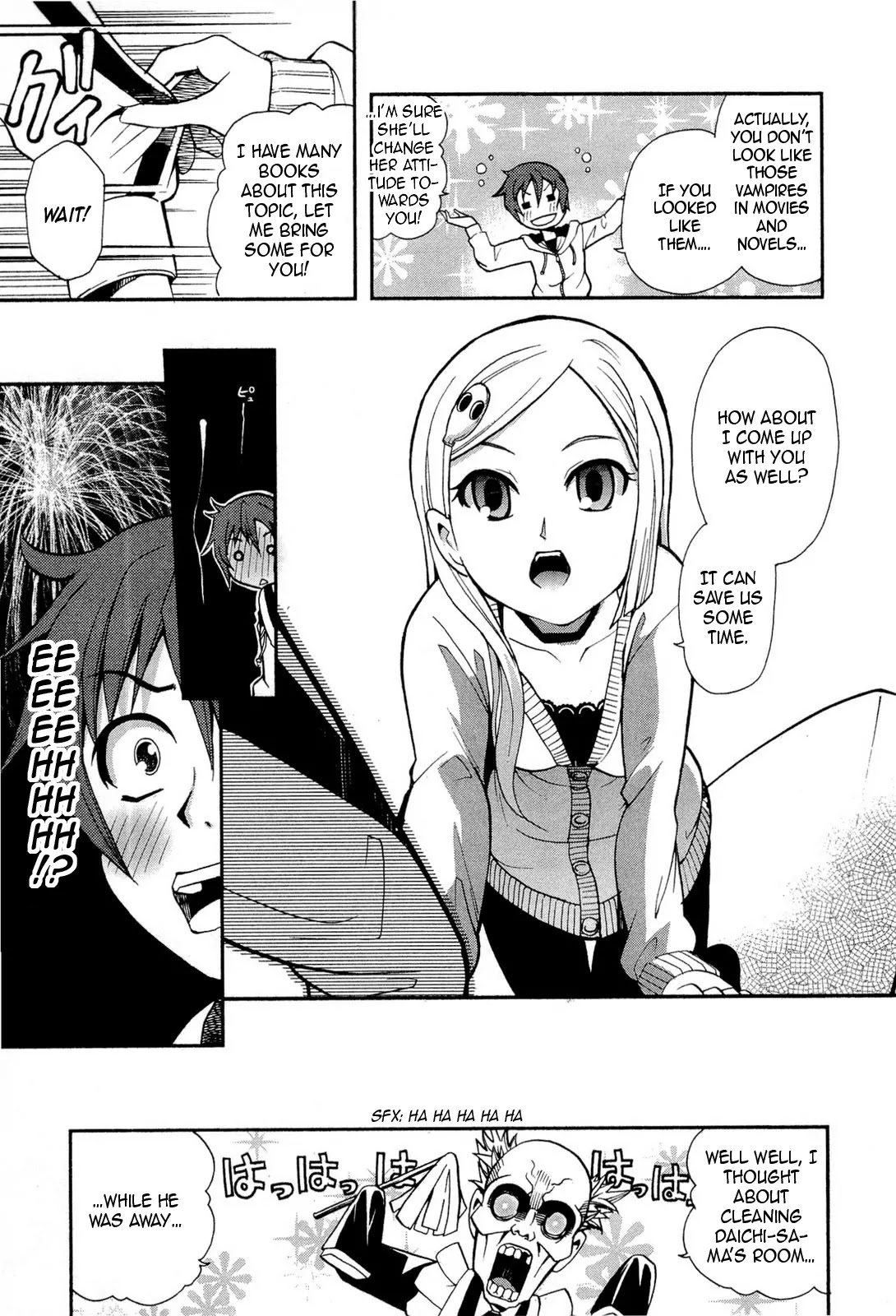 Sekai de Ichiban Tadashii Kyuuketsuki no Kaikata Chapter 3 page 14 - Chapter 3
