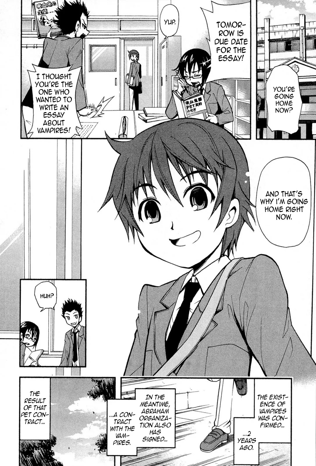 Sekai de Ichiban Tadashii Kyuuketsuki no Kaikata Chapter 3 page 5 - Chapter 3